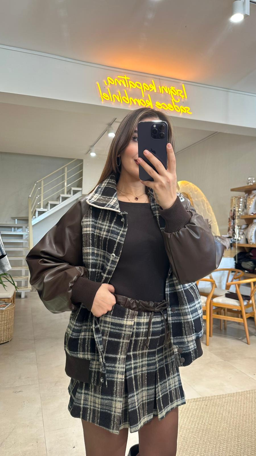 Matchli Bomber Ceket