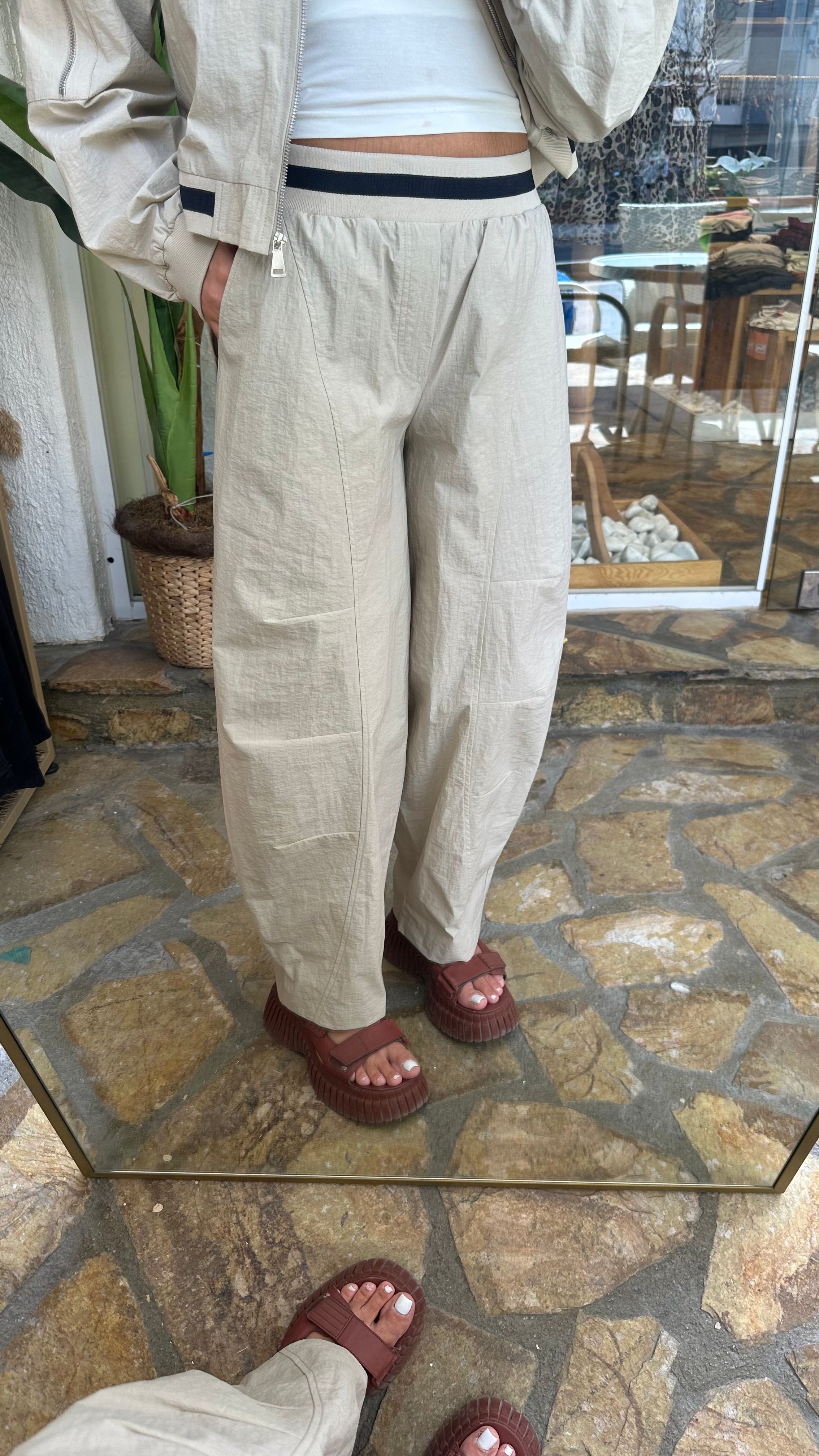 Paraşüt kumaş pantolon 