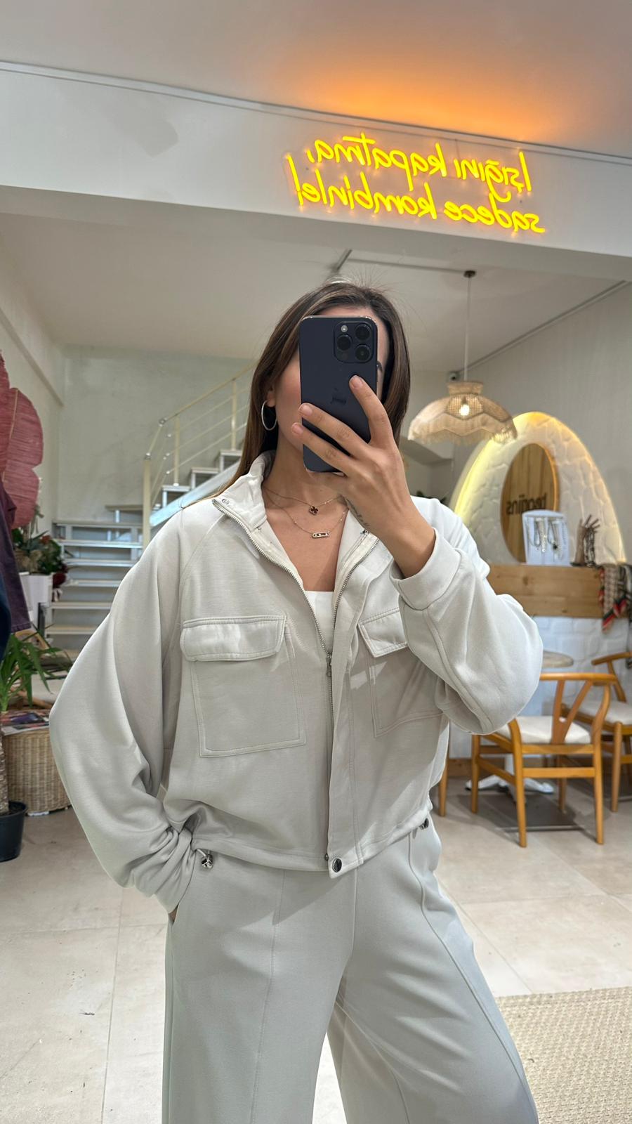 Torba Cep Modal Takım - BEJ