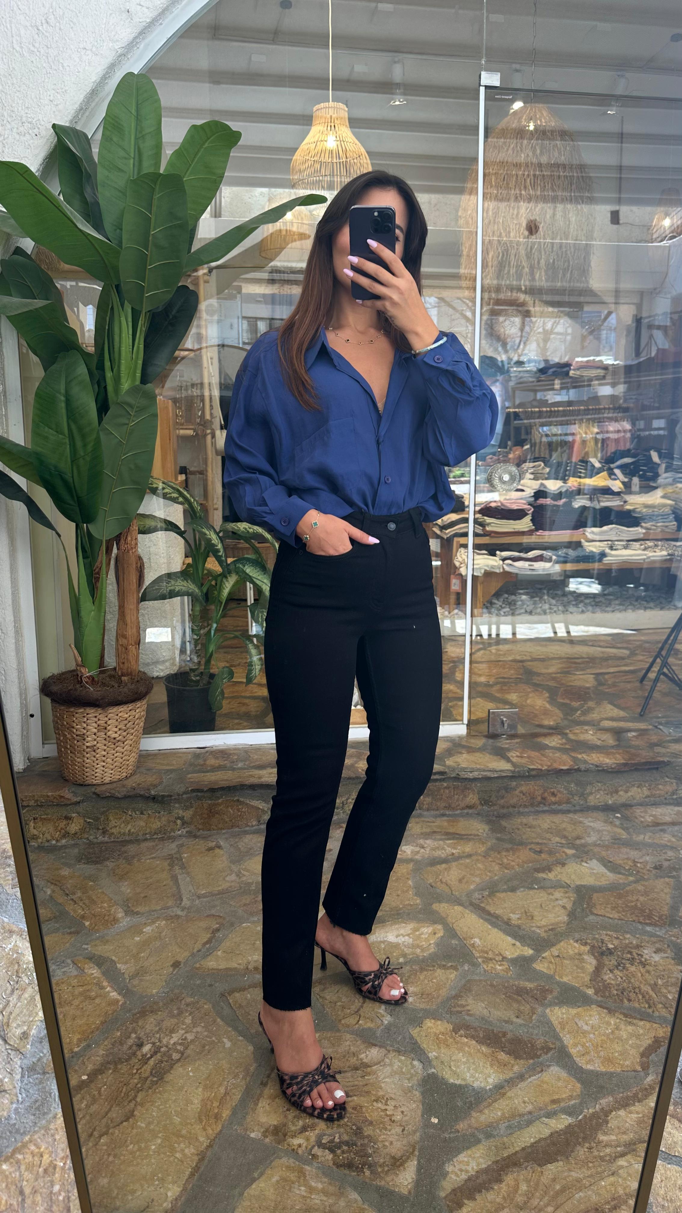 Flare Paça Likralı Jean - 05