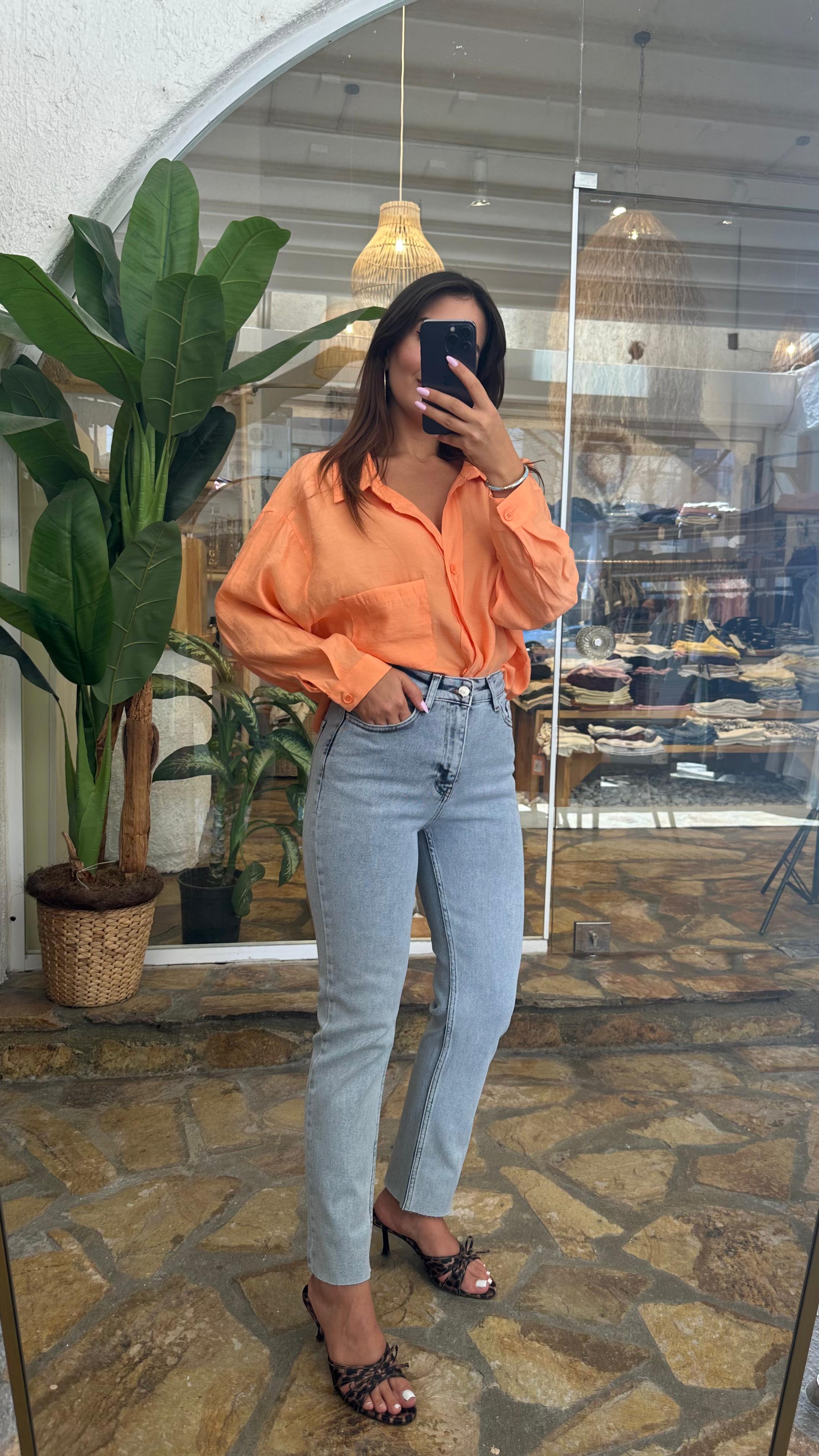 Flare Paça Likralı Jean - 02