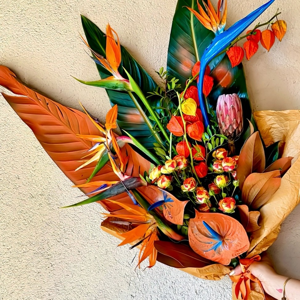 Birds of Paradise Premium Starliçe Buketi