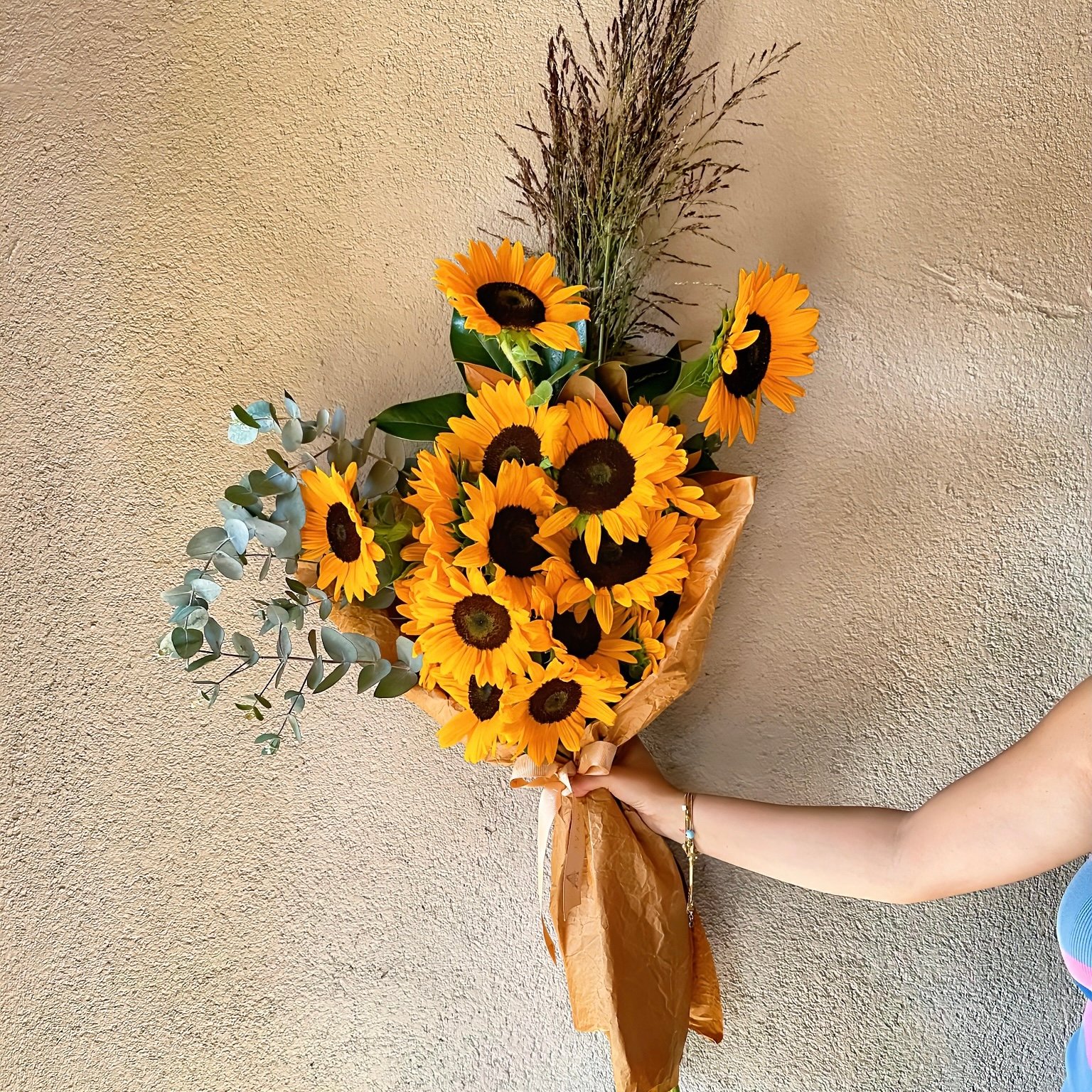 Happy Sunflowers Ayçiçek Buketi