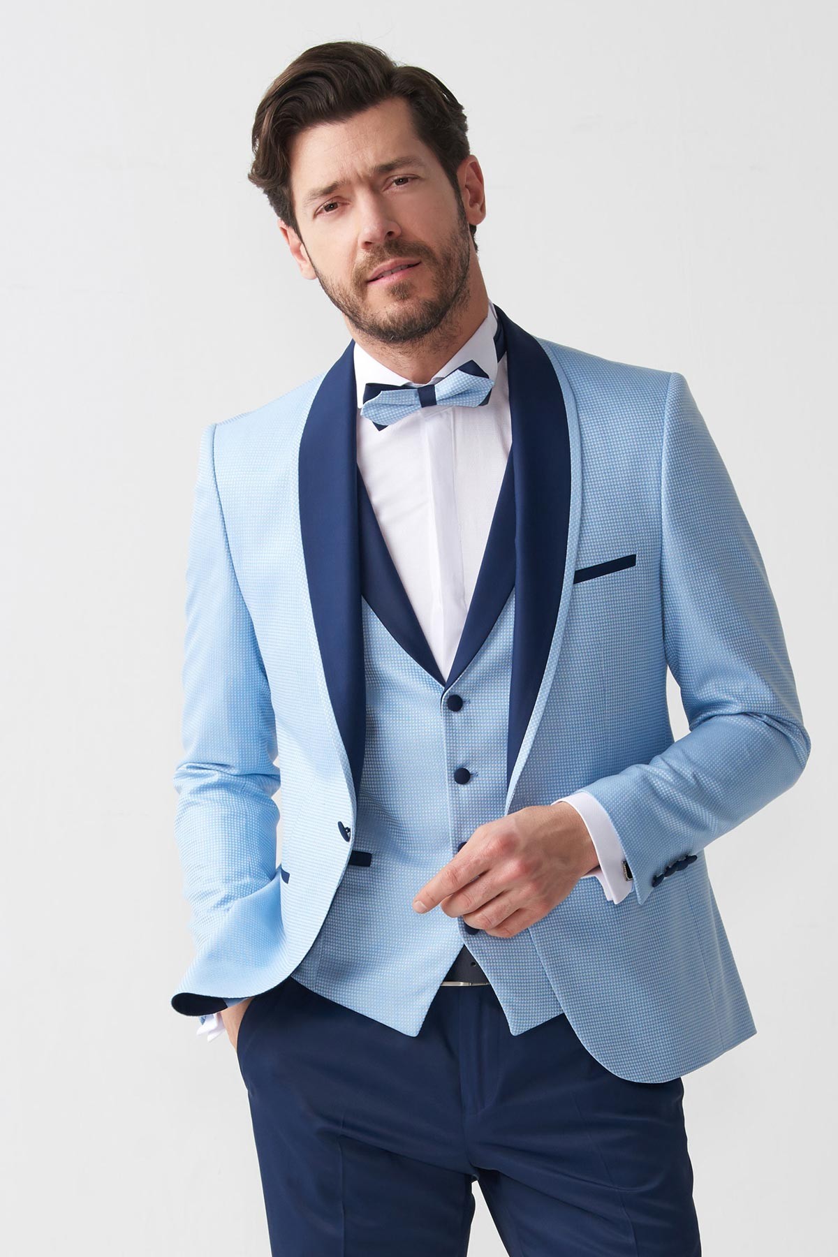 Slimfit Damatlık Takım Elbise