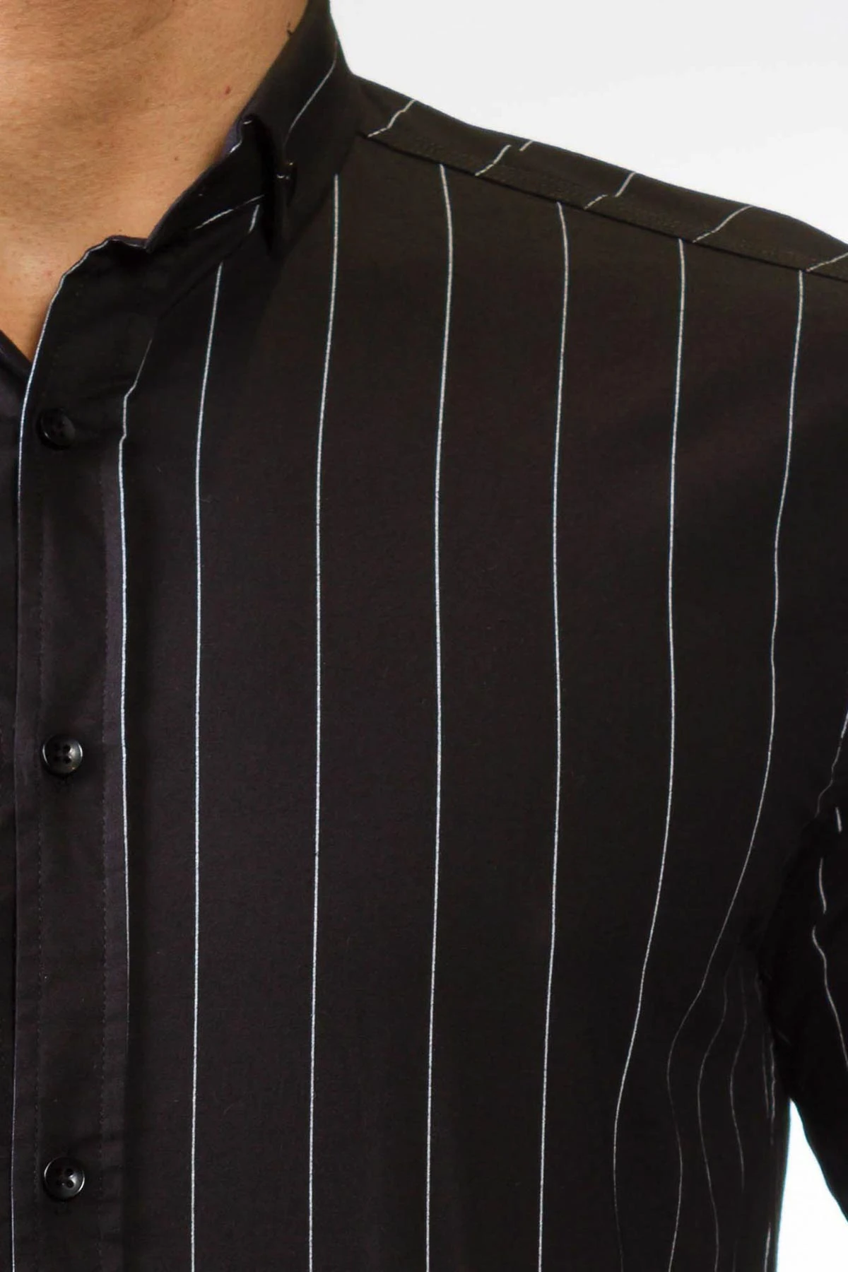 Baskılı Uzun Kollu Gömlek