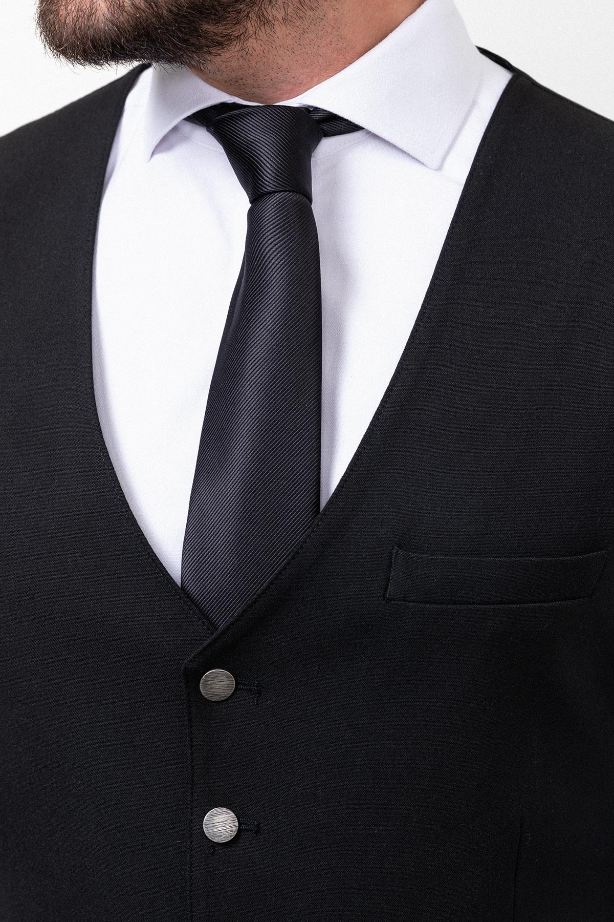 Düz Slim Fit Klasik Erkek Yelek