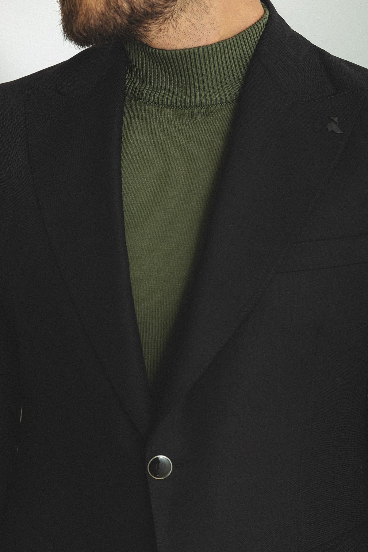 Düz Pileli Pantolon Slim Fit Erkek Takım Elbise