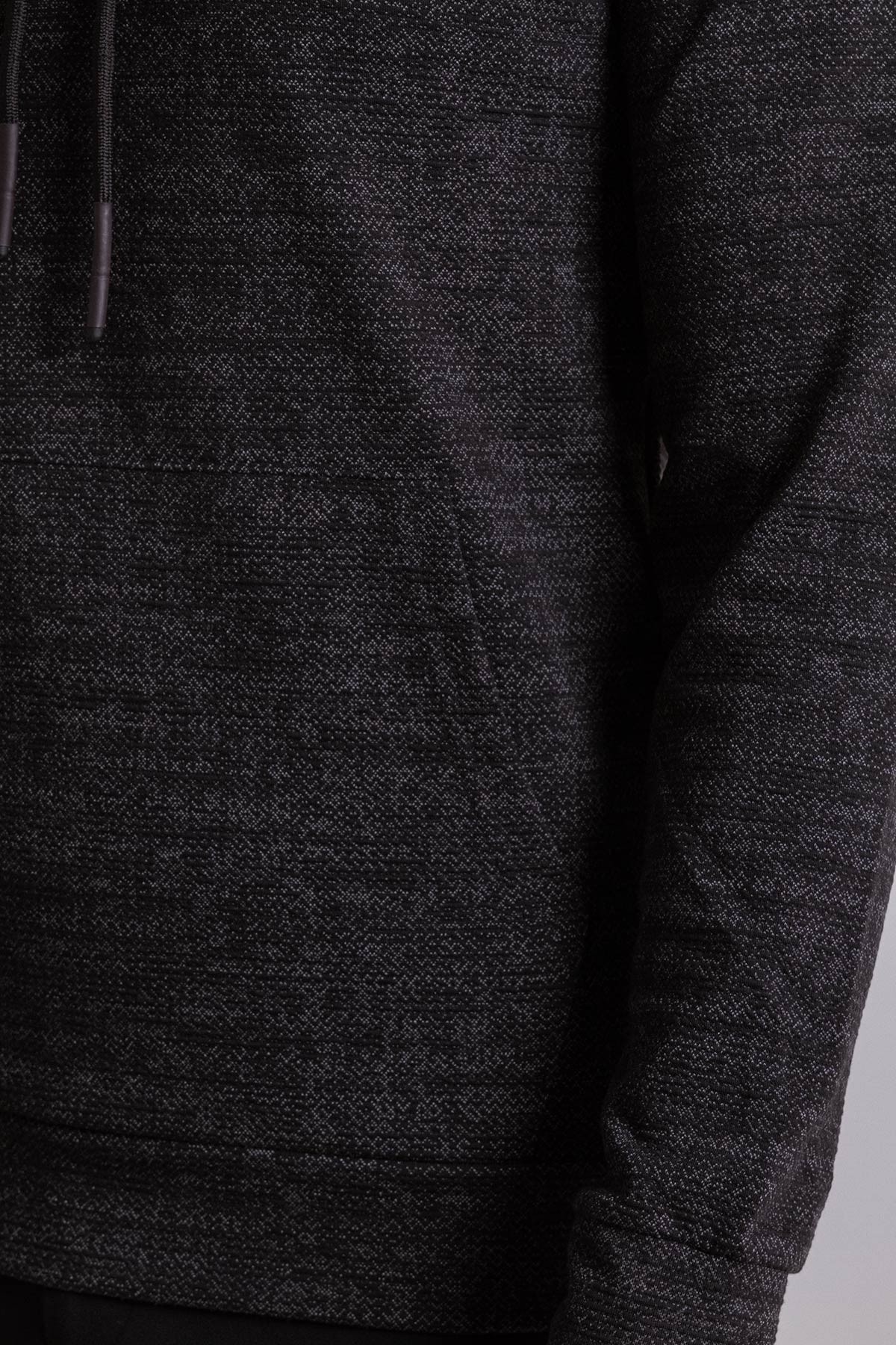 Kırçıllı Slim Fit Uzun Kollu Yarım Balıkçı Yaka Erkek Sweat