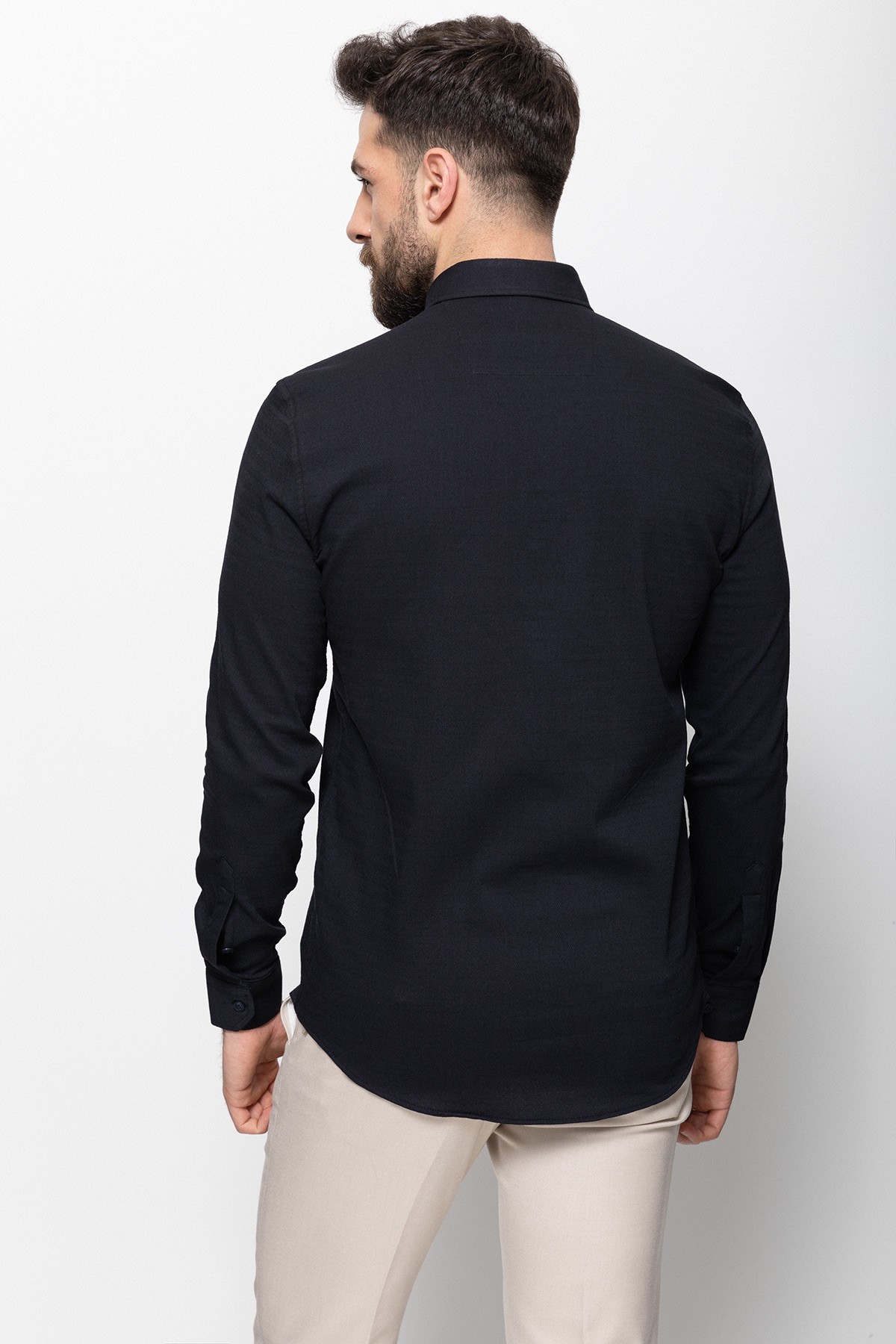 Desenli Slim Fit Erkek Gömlek