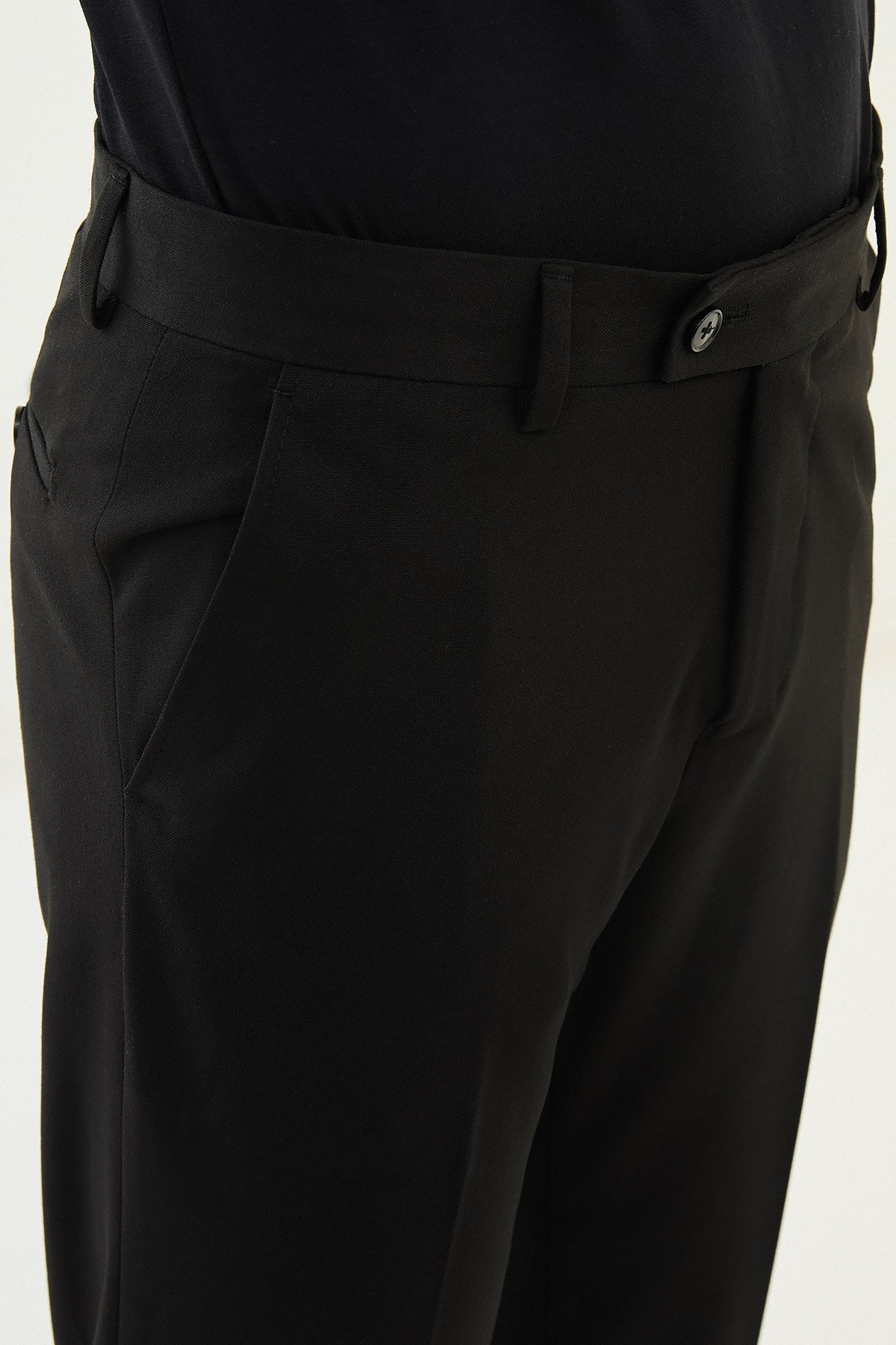 Düz Slim Fit Klasik Erkek Pantolon