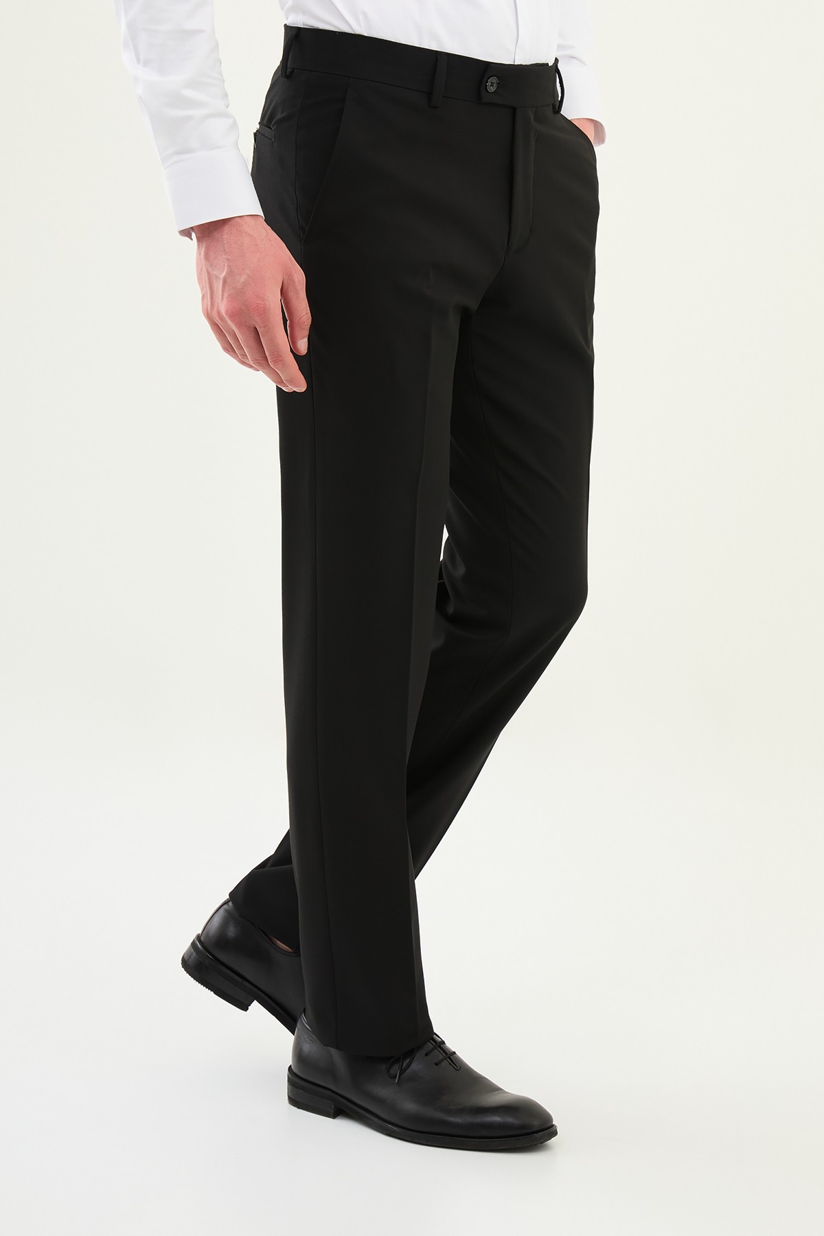 Düz Slim Fit Klasik Erkek Pantolon