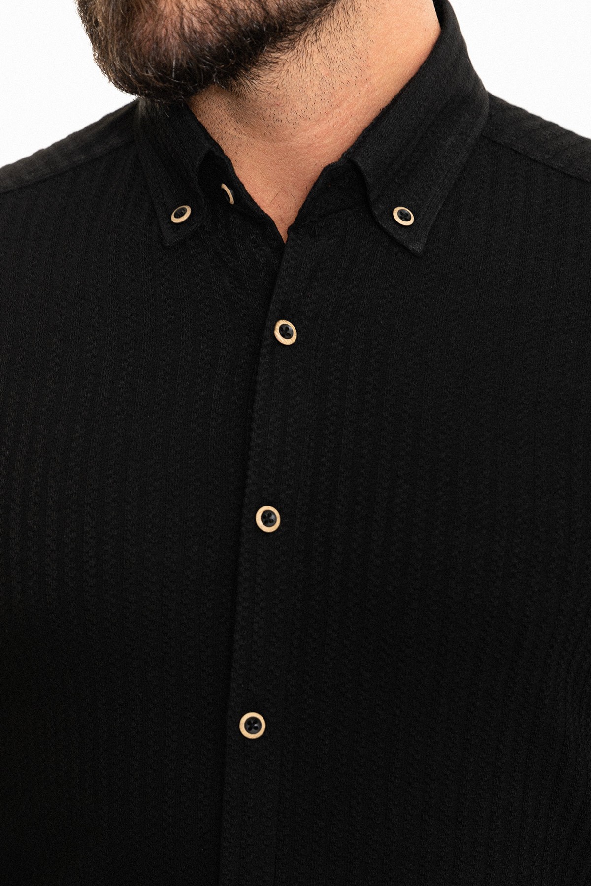 Çizgili Slim Fit Erkek Gömlek