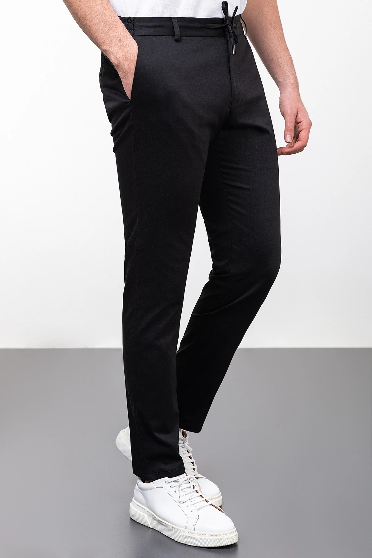 Pantolon Lastikli - Siyah