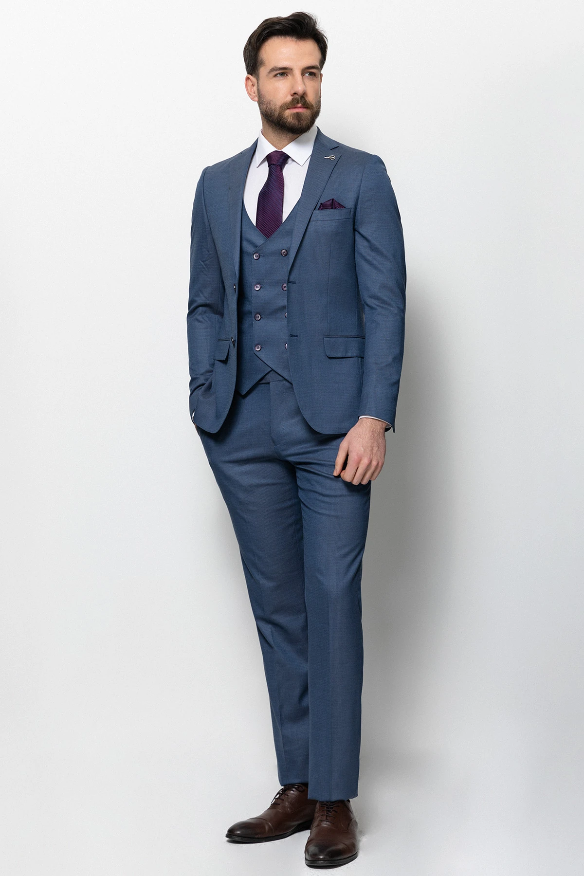 Slimfit 8 Drop Takım Elbise