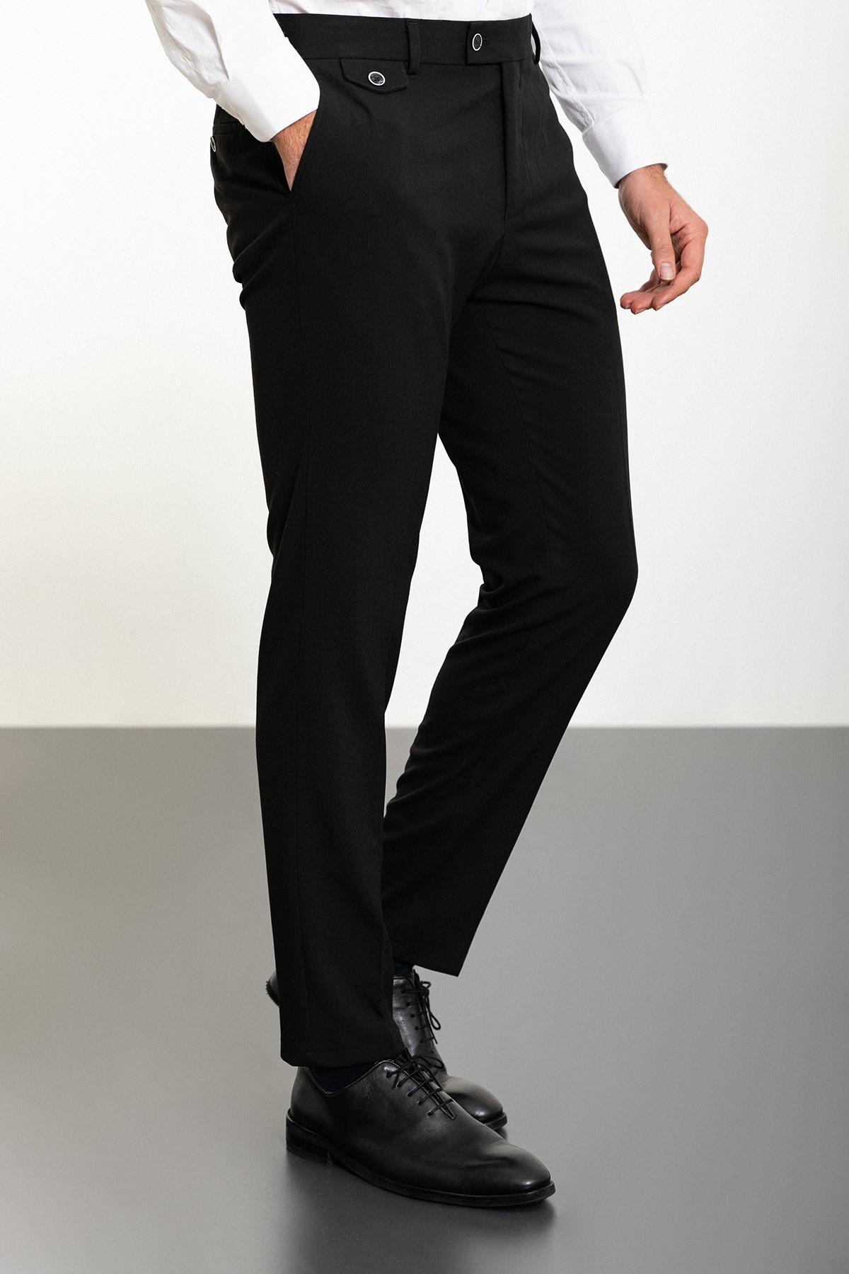 Düz Super Slim Fit Erkek Pantolon