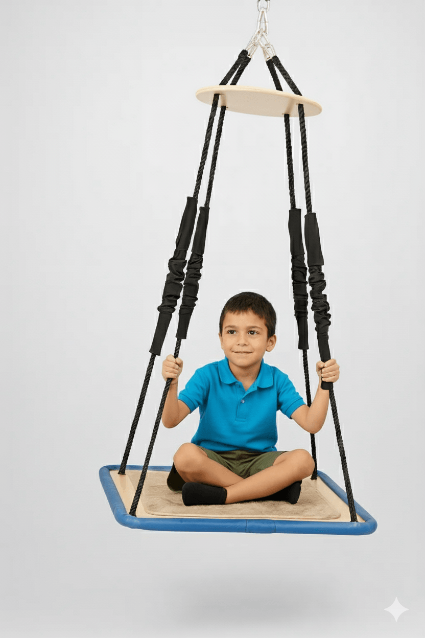 Yaylı Kare Platform Salıncak