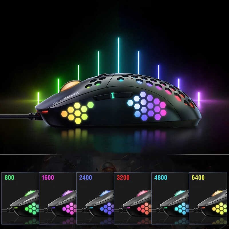 Zore Onikuma CW903 RGB Oyuncu Mouse