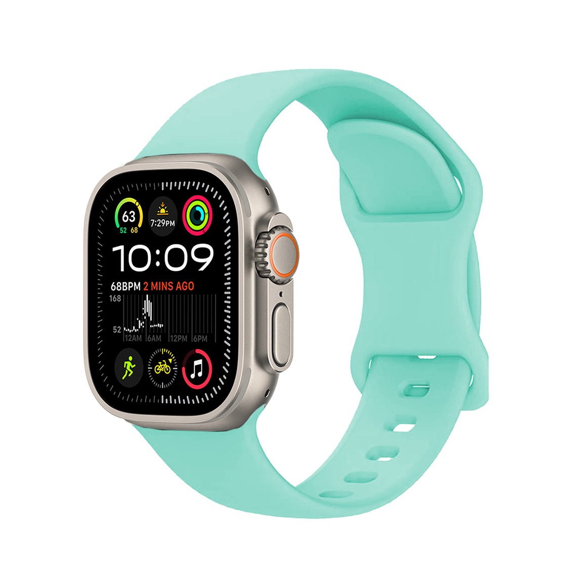 Apple Watch Ultra 49mm Zore KRD-131 Silikon Kordon Strap Kayış