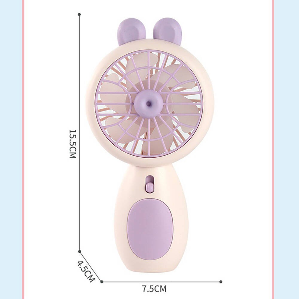 Zore ZB093 Işıklı Mini Vantilatör Portatif Soğutucu Fan