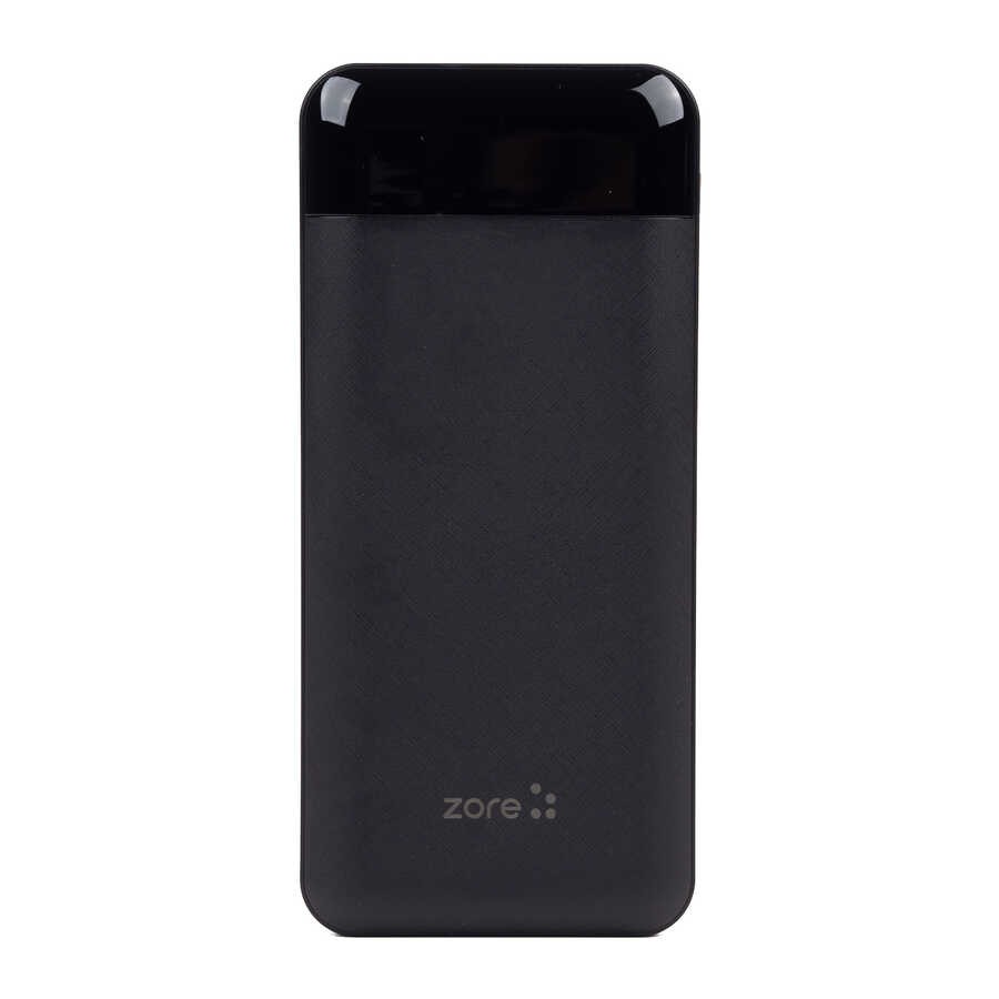 Zore ZR-PW01 Type-C - Micro - Lightning Led Göstergeli Taşınabilir Powerbank 10000 mAh