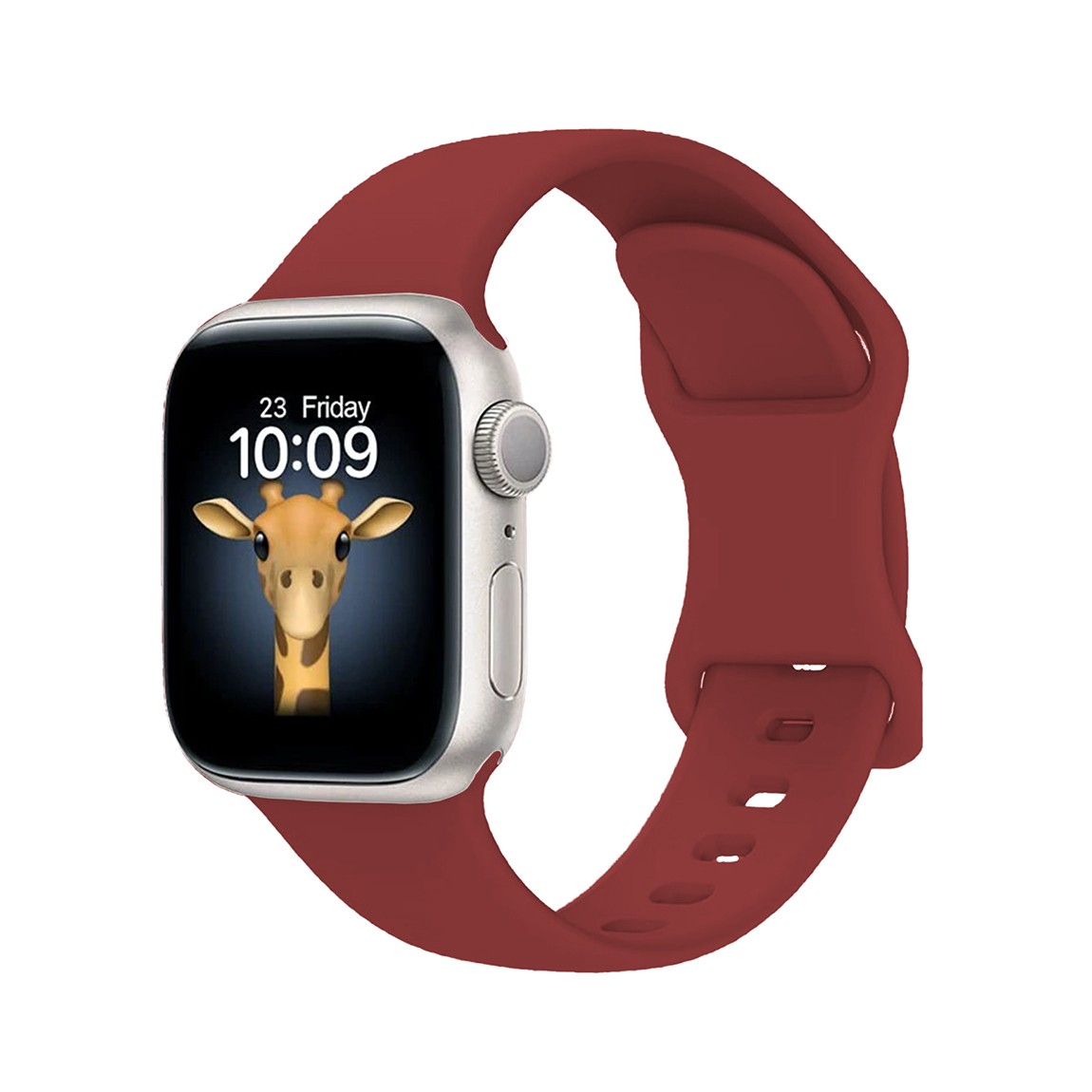 Apple Watch 10 42mm Zore KRD-131 Silikon Kordon Strap Kayış