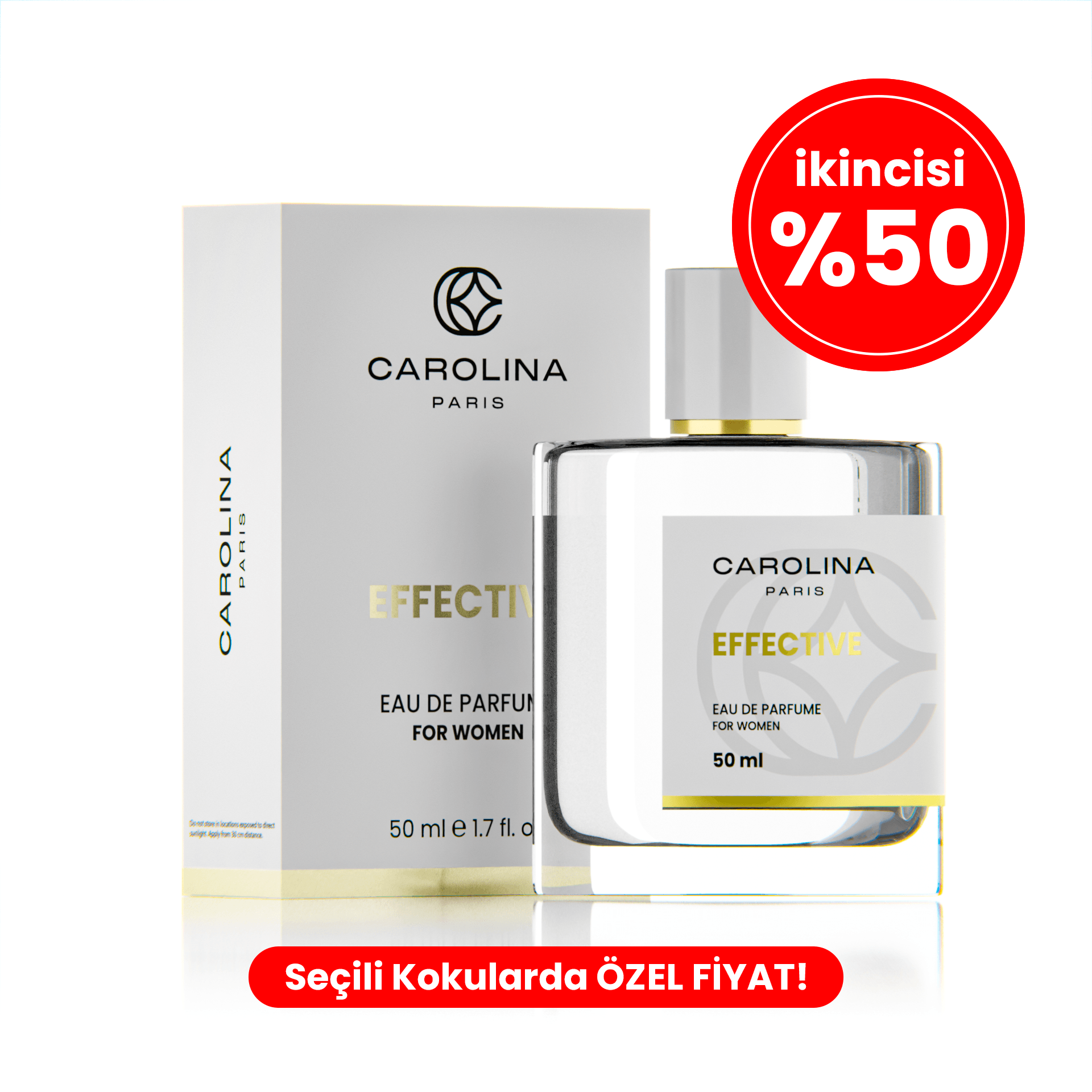 Carolina Paris R.01 Effective 50ml Kadın Parfüm