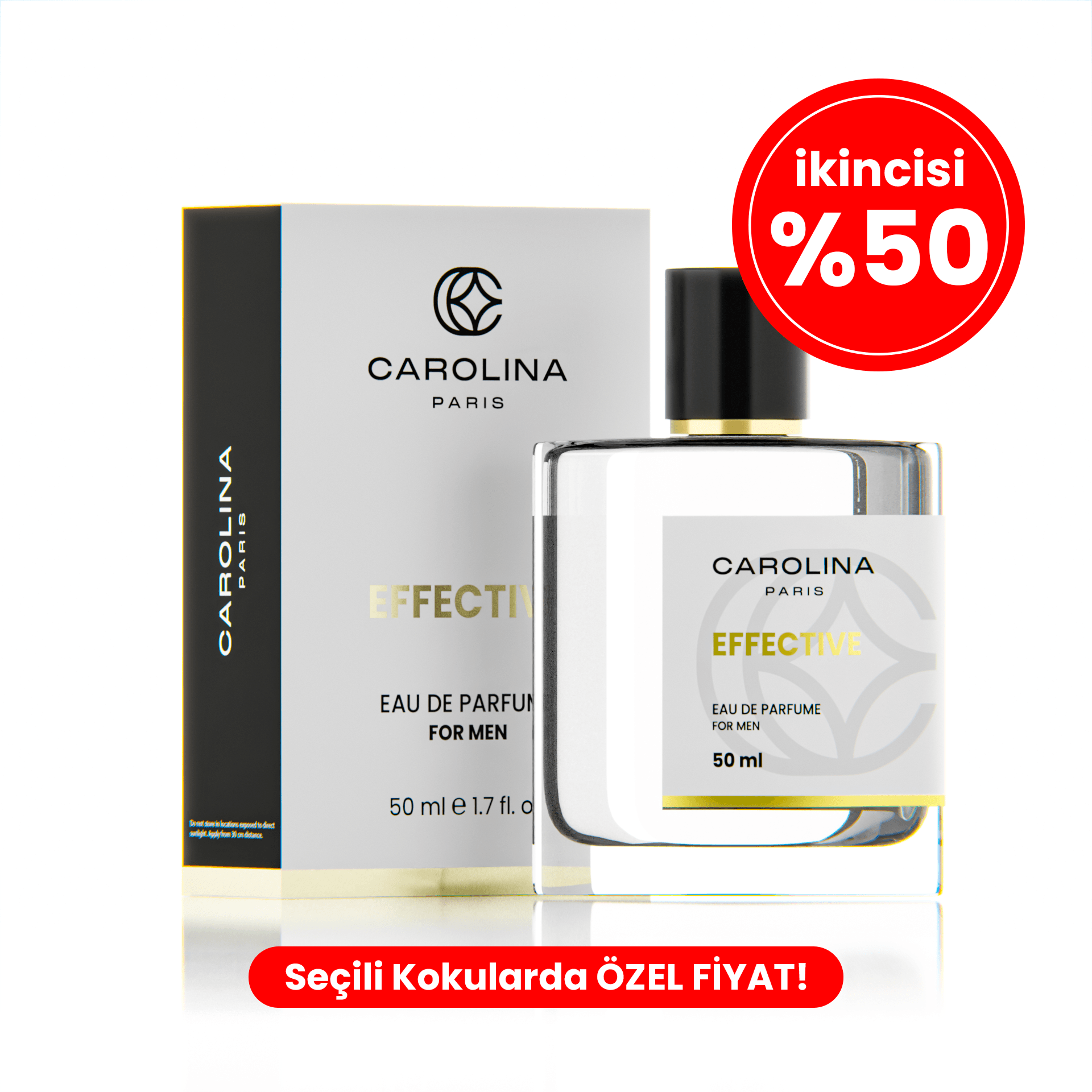 Carolina Paris A.01 Effective 50ml Erkek Parfüm