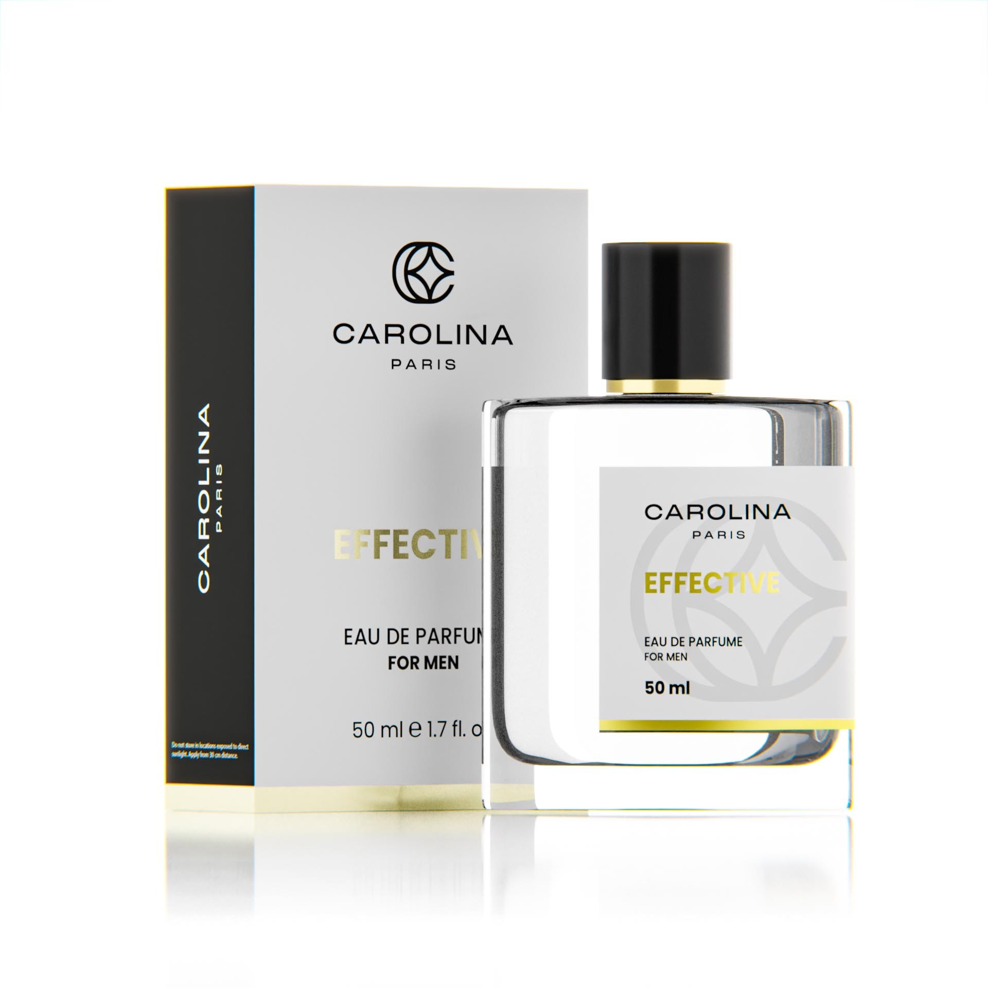 Carolina Paris A.04 Effective 50ml Erkek Parfüm – Fougère, Baharatlı ve Sıcak Notalar