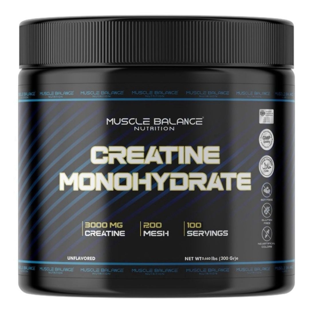 Creatine Monohydrate 300 Gr 100 Servis