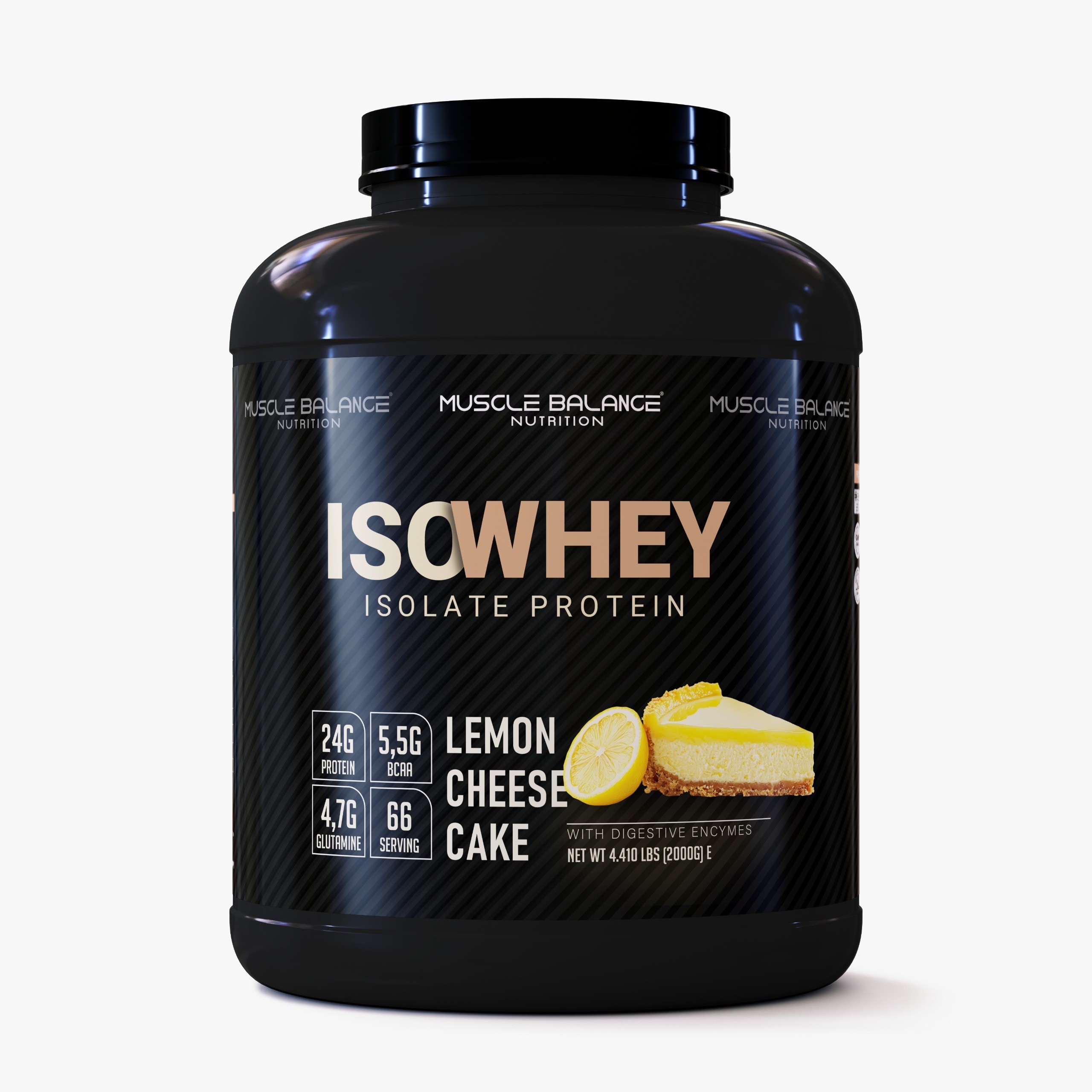 Iso Whey Isolate Protein 2000g 66 Servis