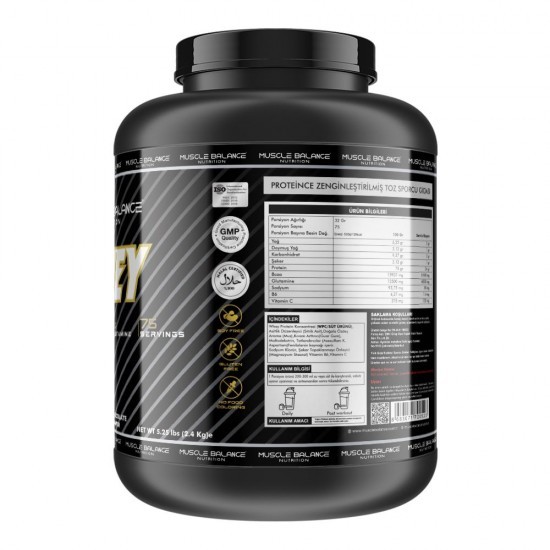 Whey Protein 2400 Gr 75 Servis