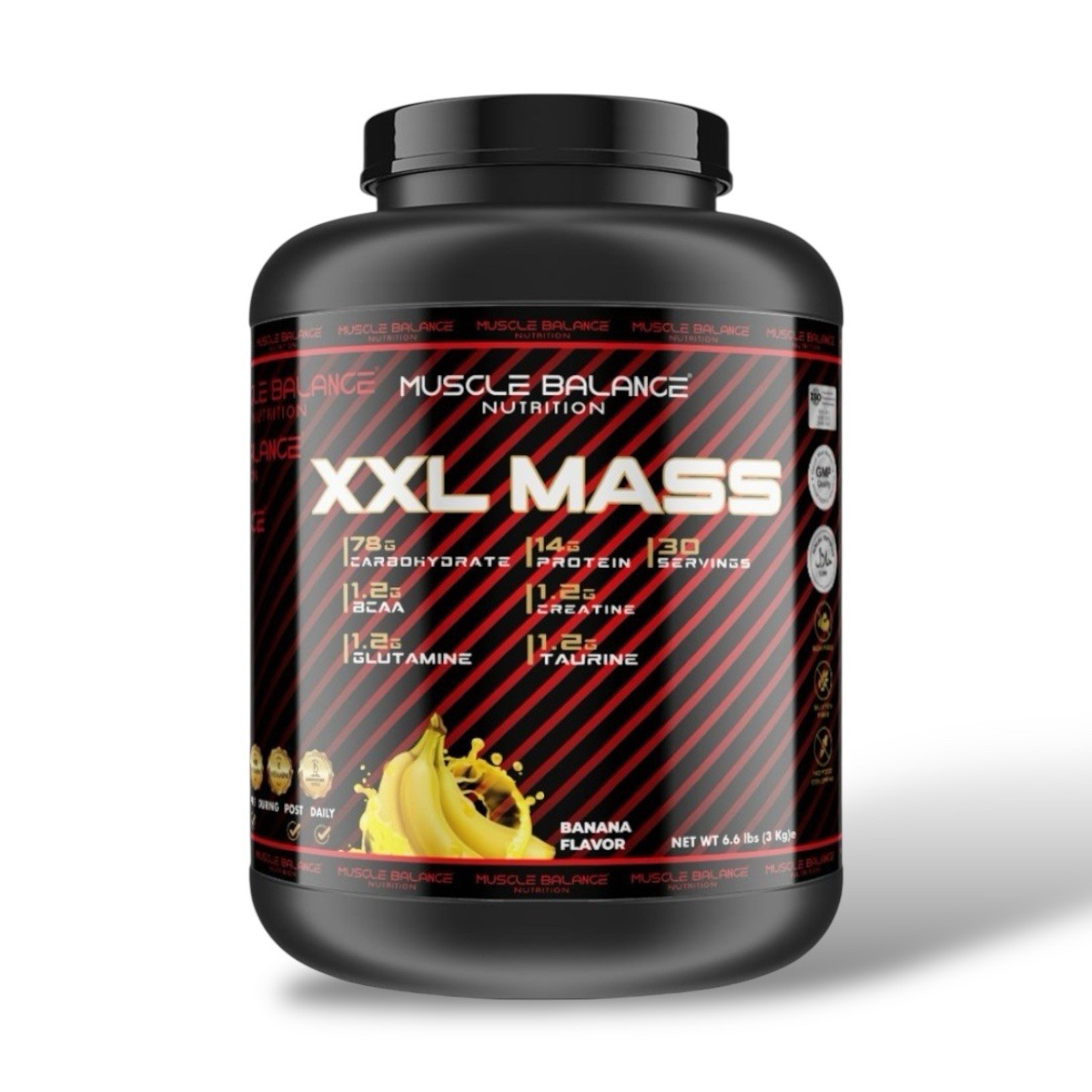 XXL Mass Gainer 3000 Gr - Muz