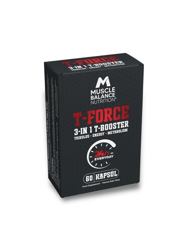 T-Froce 3 IN 1 T-Booster 60 Kapsül 30 Servis