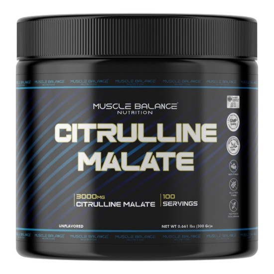 Citrulline Malate 2:1 300 Gr 100 Servis