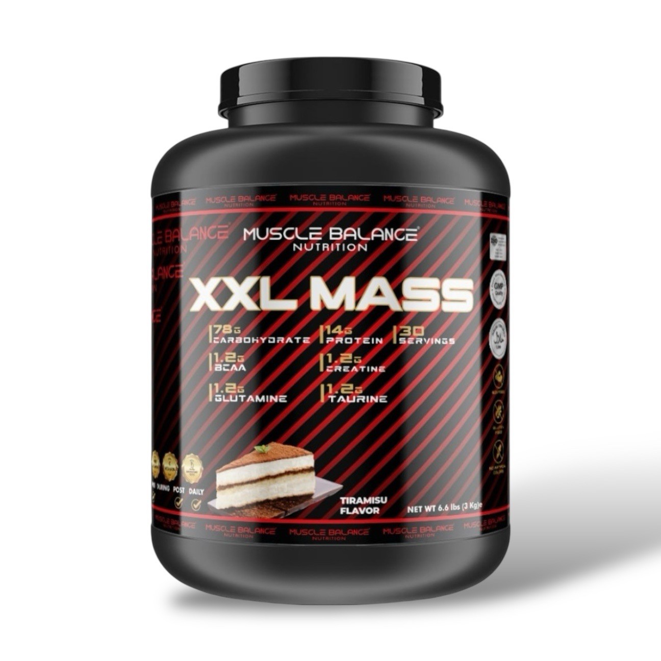 XXL Mass Gainer 3000 Gr - Tiramisu