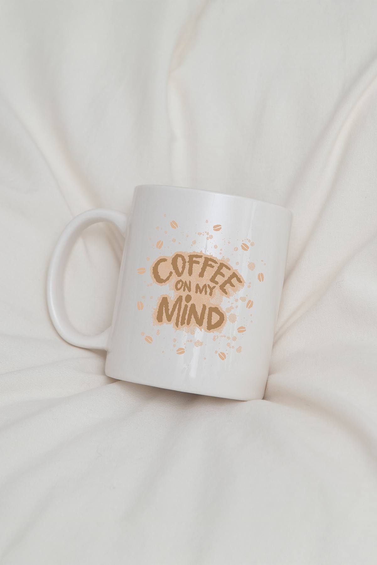 Porselen Kupa Bardak - Coffee On My Mind