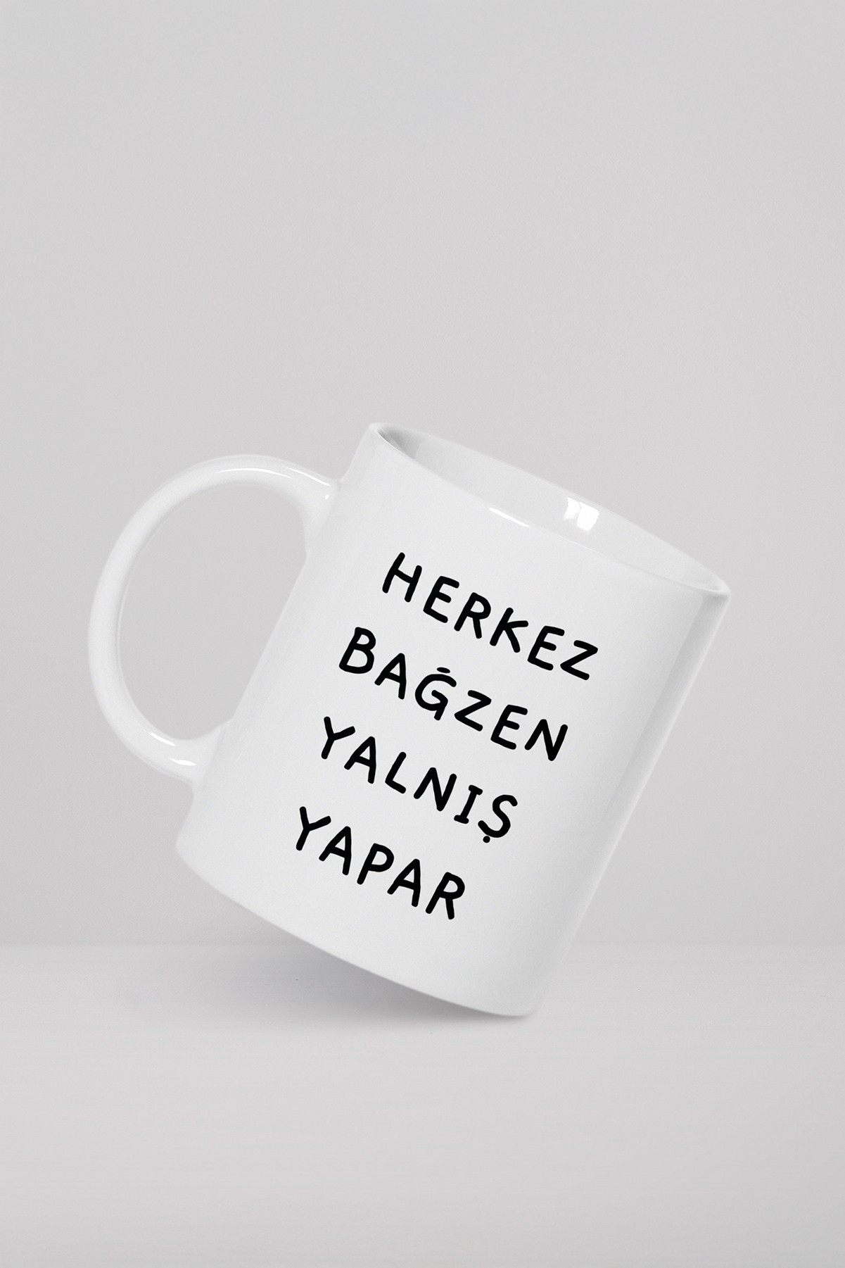 Porselen Kupa Bardak - Yanlış