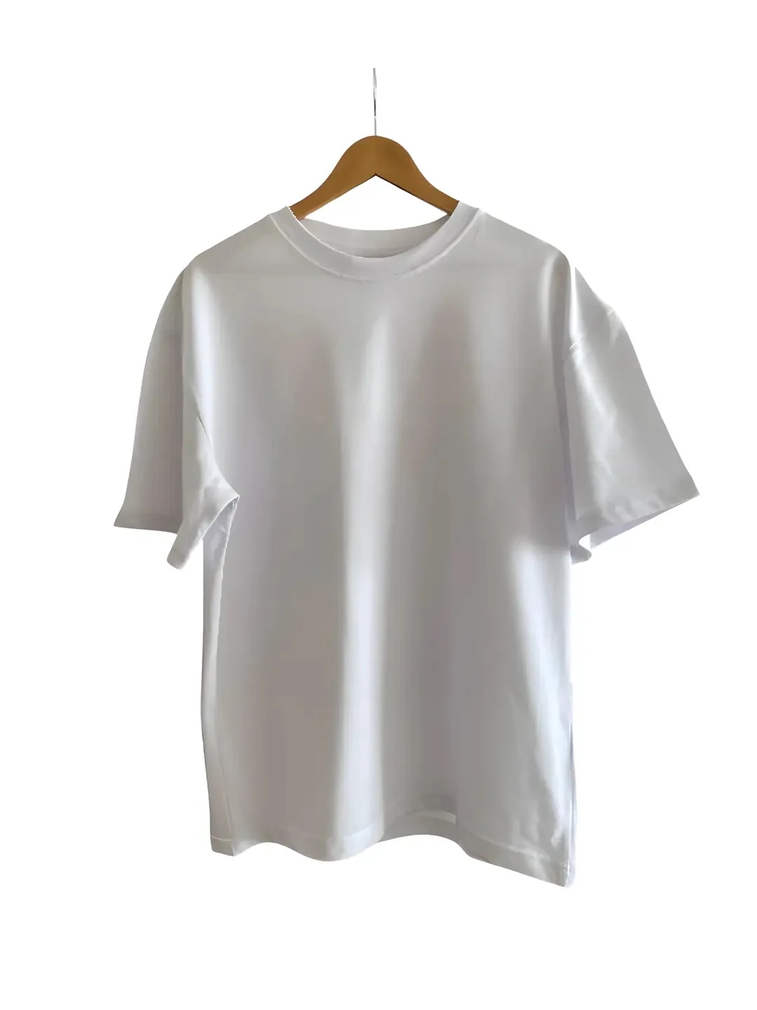 OverSize Beyaz Basic Tişört