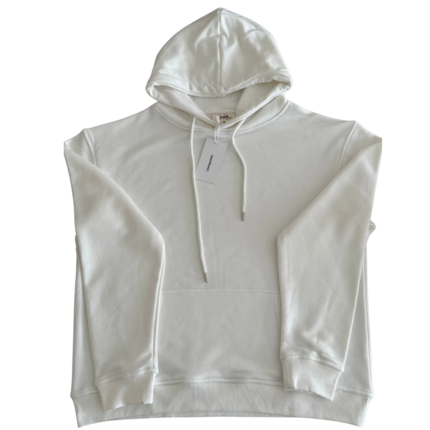 Oversize Kapüşonlu Sweatshirt EKRU