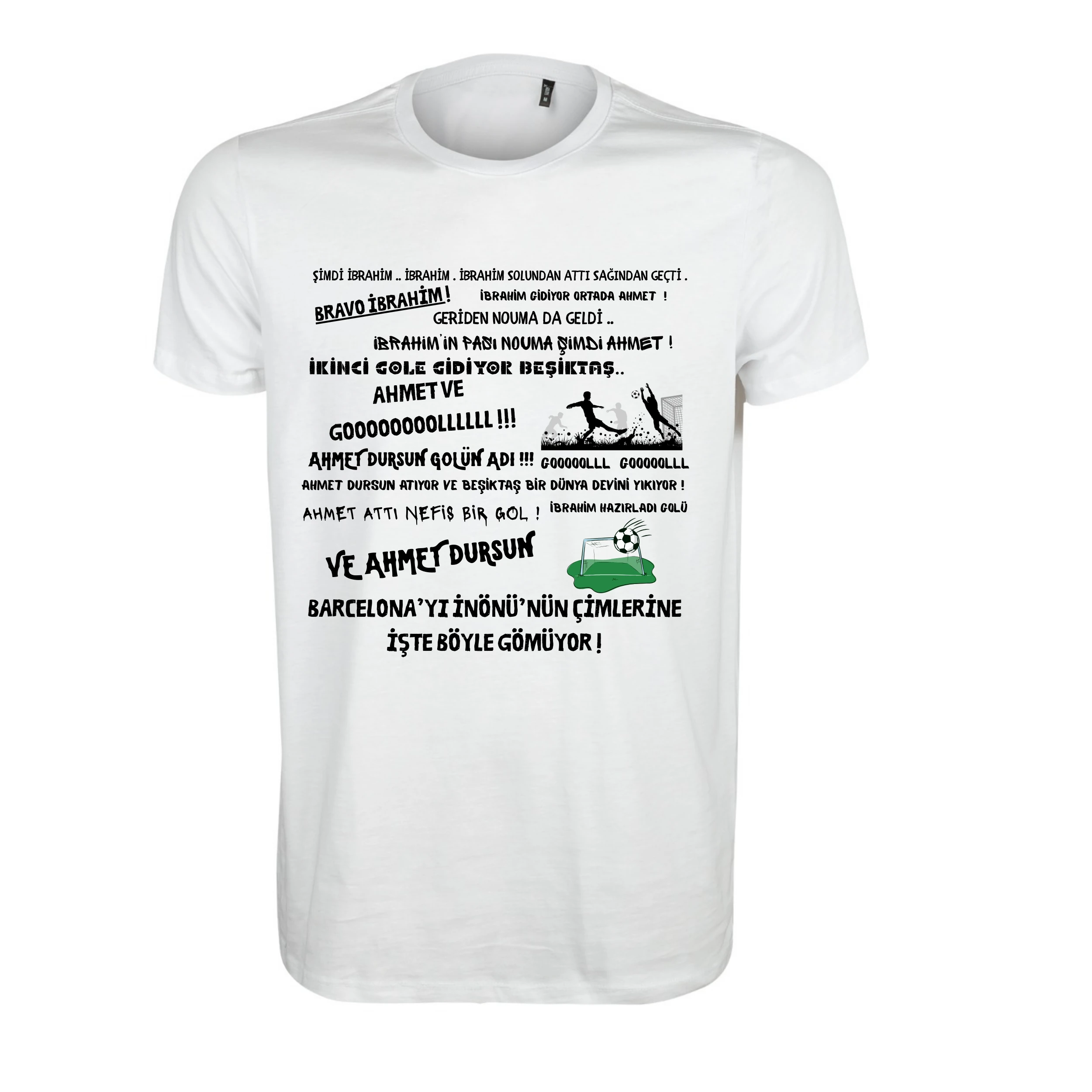 Ahmet Dursun golün adı!