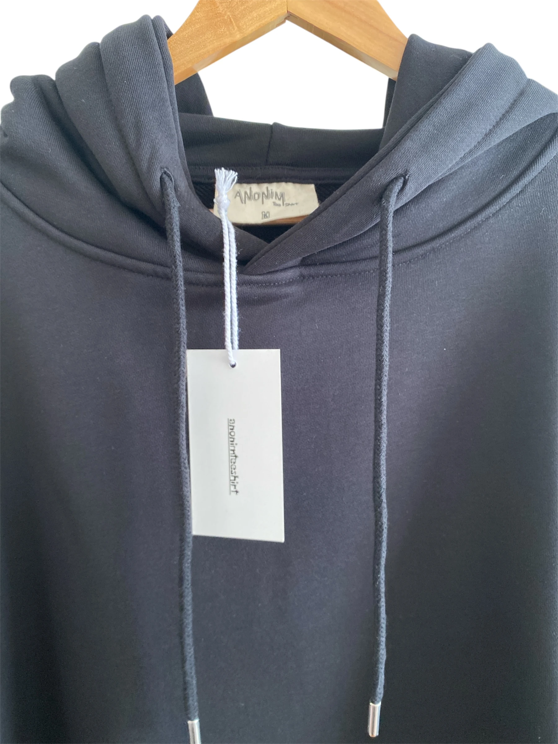 Oversize Kapüşonlu Sweatshirt Siyah
