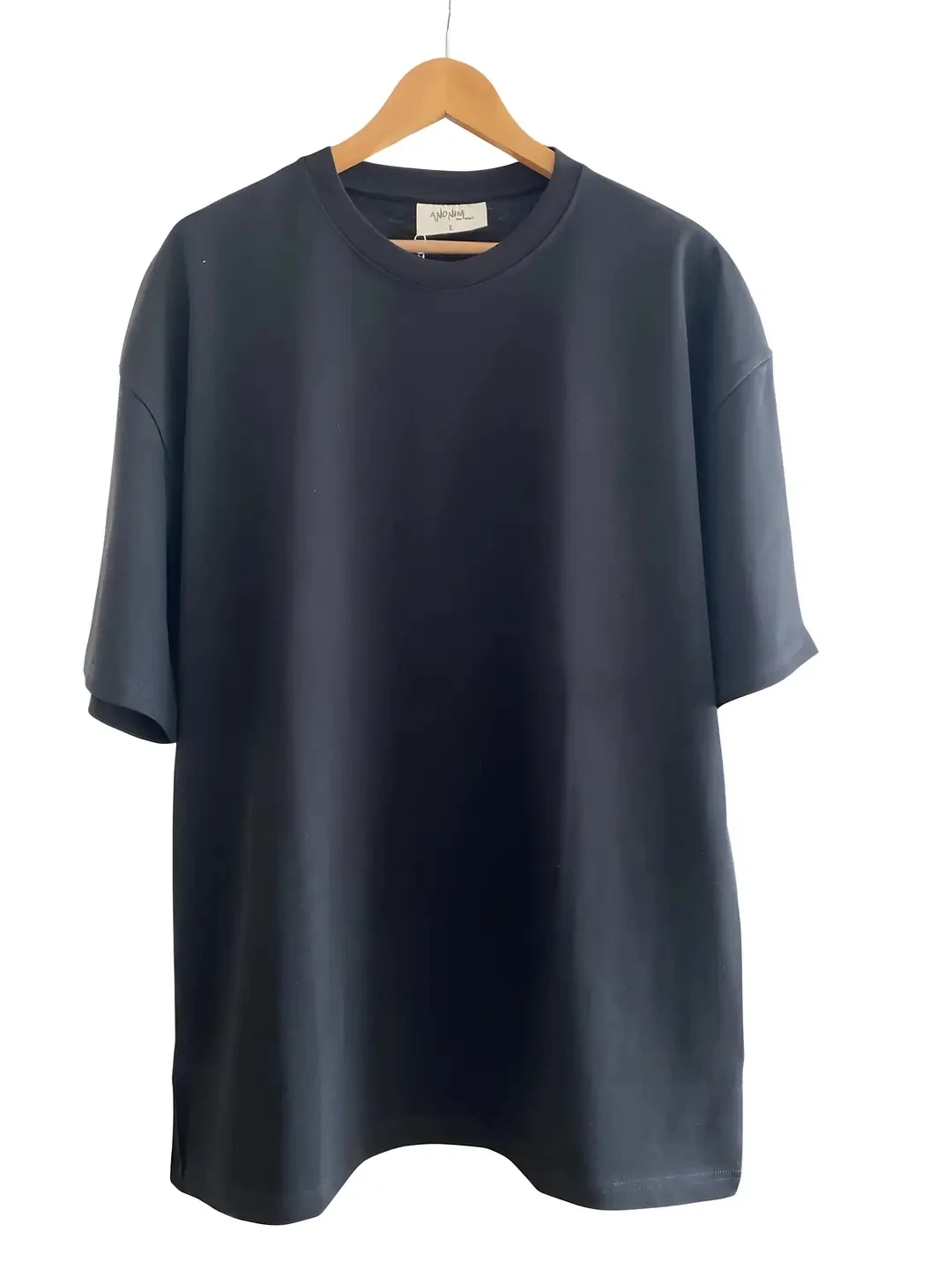 OverSize Siyah Basic Tişört