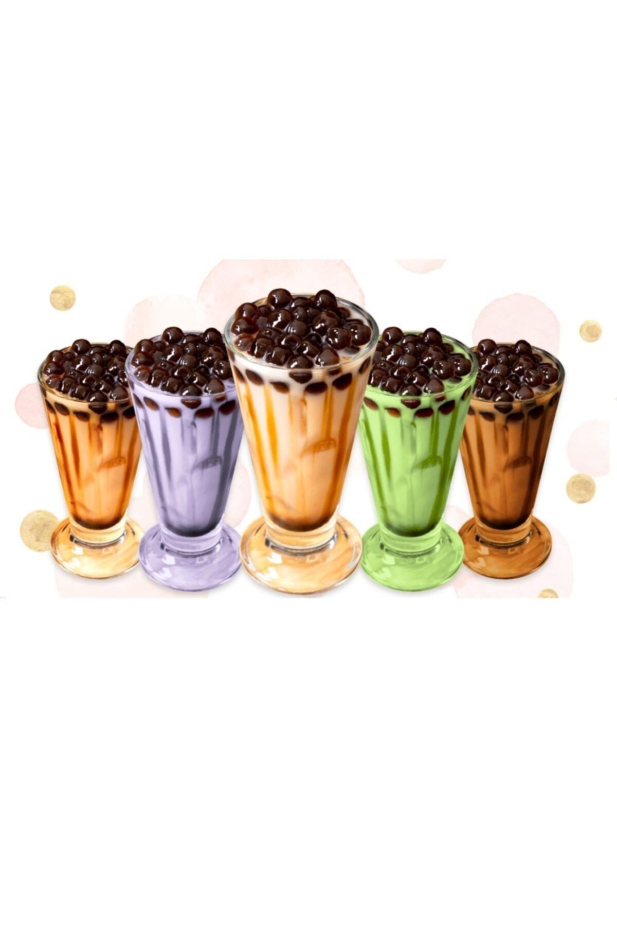 Hazır Tapyoka Incileri/bubble Tea/500 Gr./tapioca Pearls