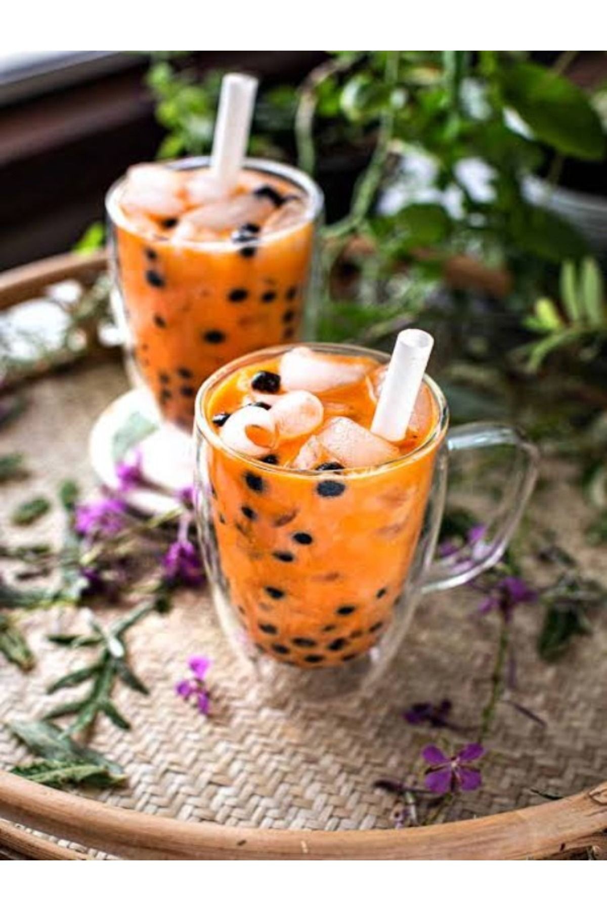 Thai tea powder toz içecek-Thai tea-Thai içecek tozu 100 g.