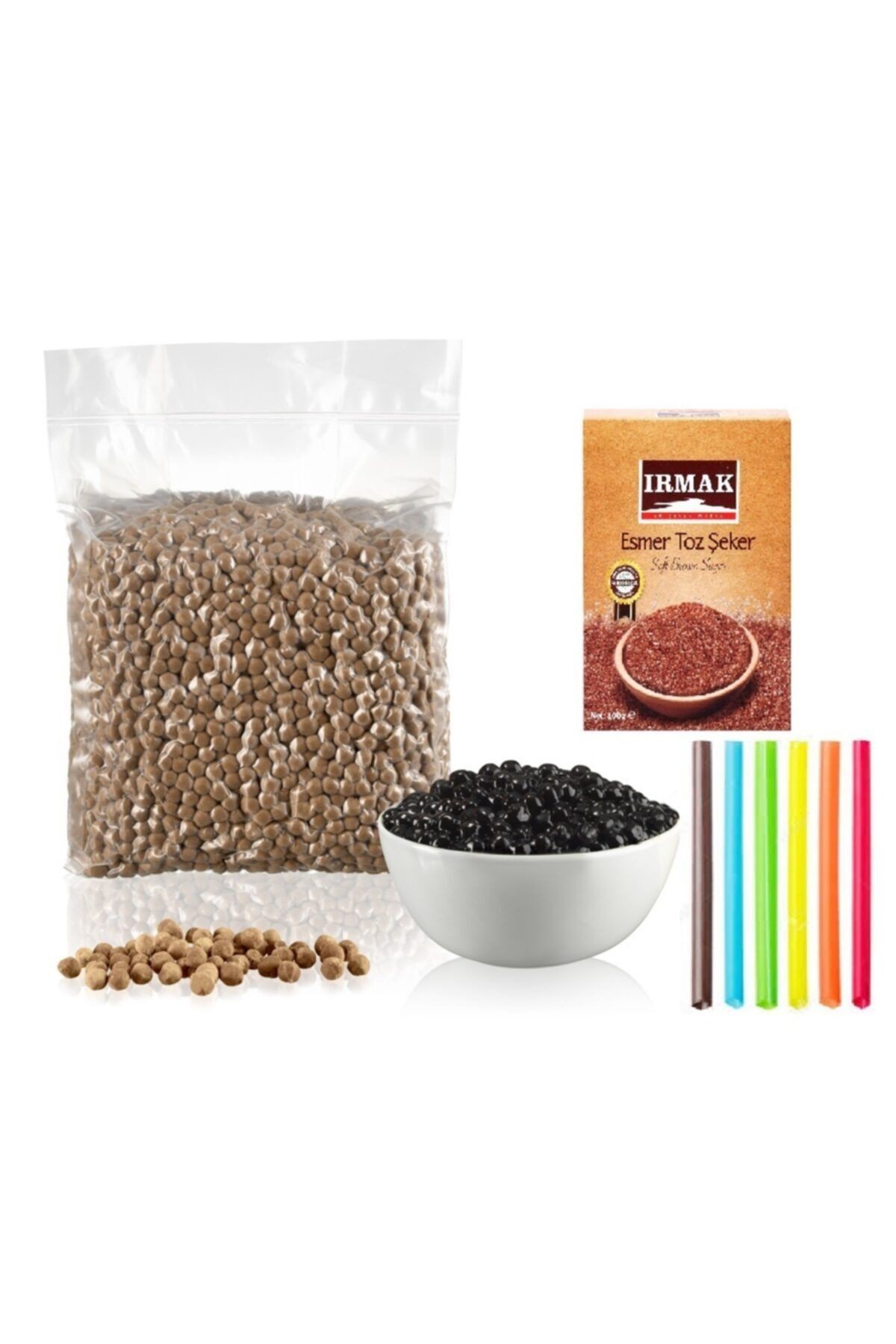 Tapyoka Incisi Paketi - 1 Kg.-popping Boba - Inci Çayı-bubble Tea -tapyoka Incileri-boba