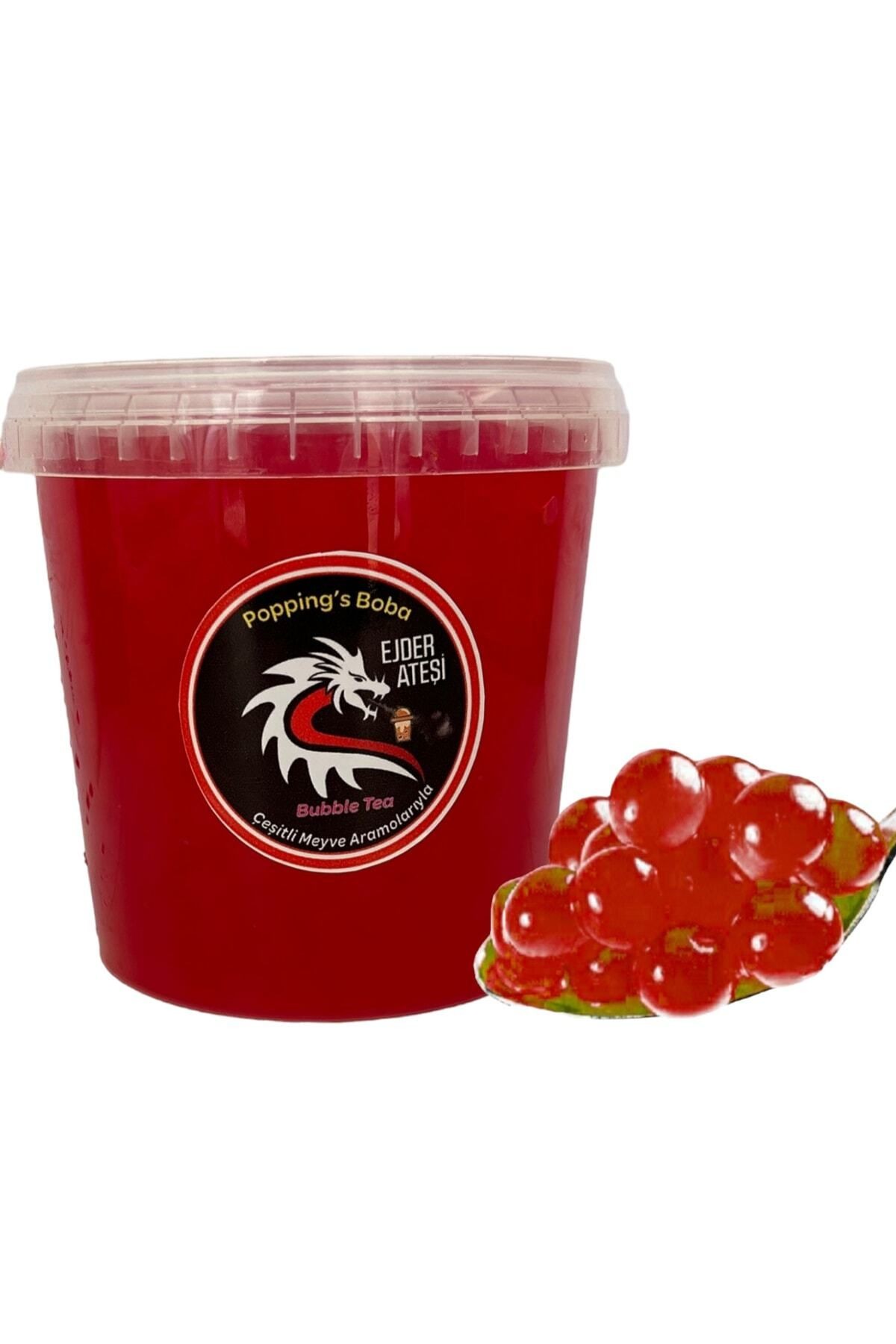 Karpuz Aromalı Bubble Tea Incileri 1000 Gr.-popping Boba-bubble Tea -tapyoka Incileri