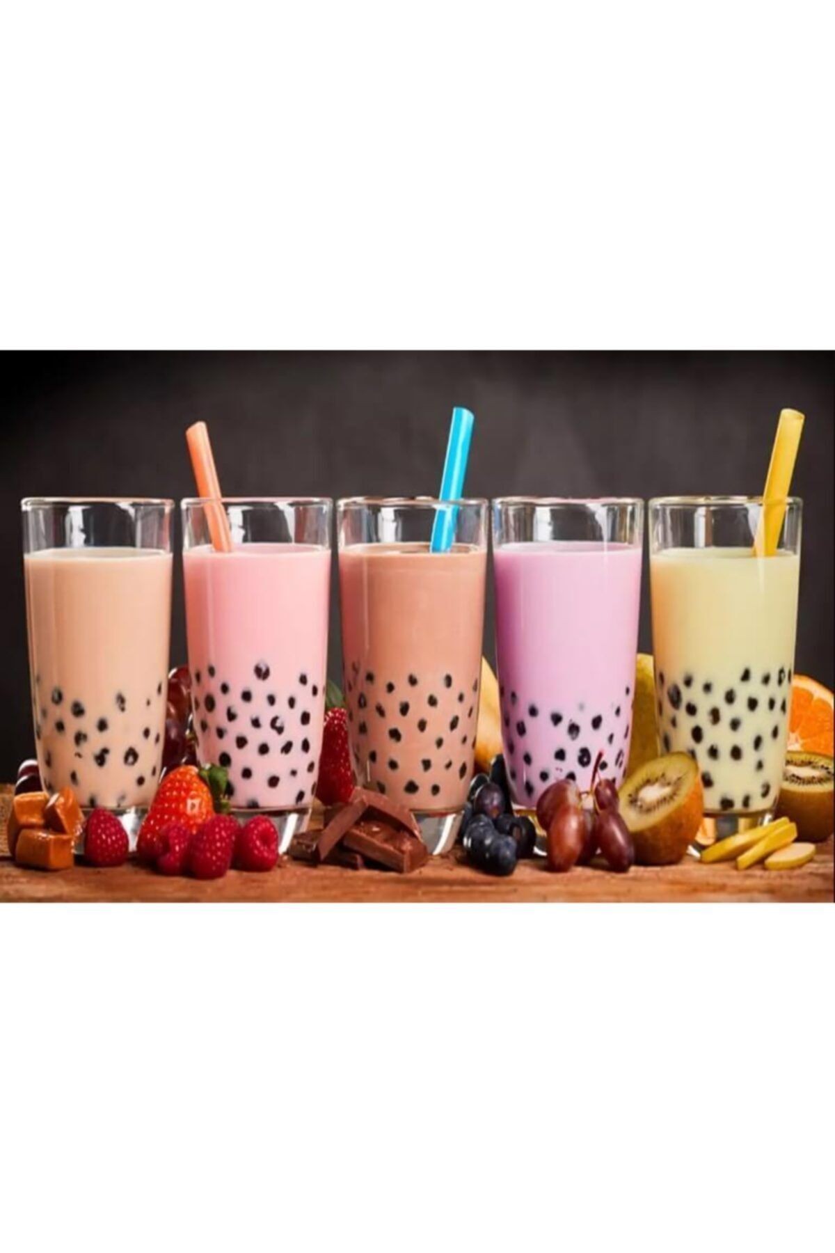 Hazır Tapyoka Incileri/bubble Tea/500 Gr./tapioca Pearls