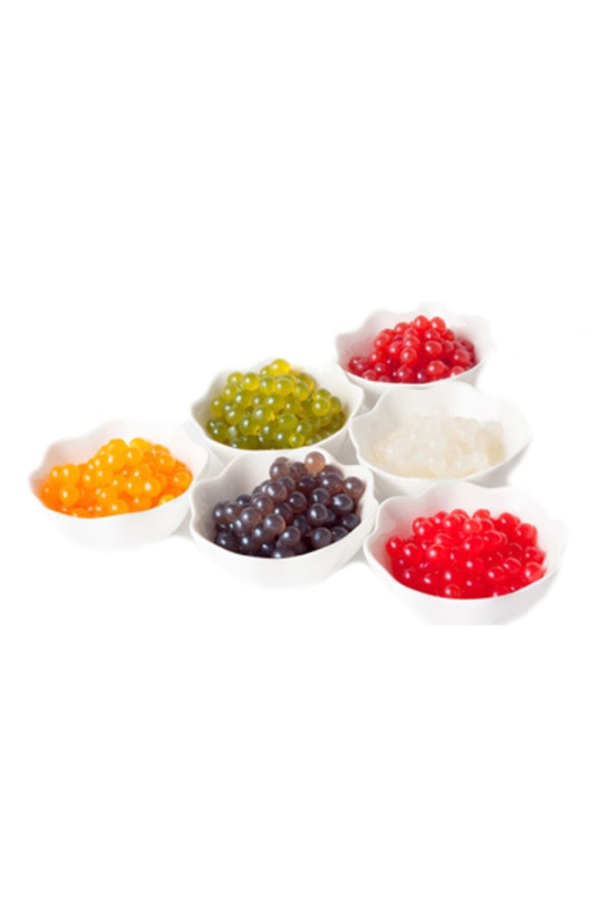 Karadut Aromalı Bubble Tea İncileri 1000 gr Popping Boba -Bbble Tea Tapyoka Incileri-boba