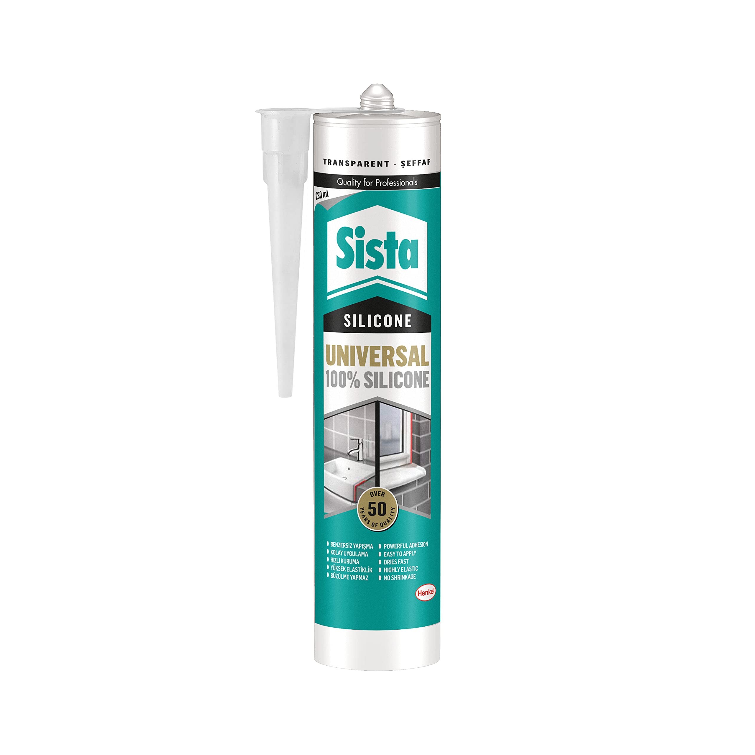 Sista Silikon 280ml Şeffaf