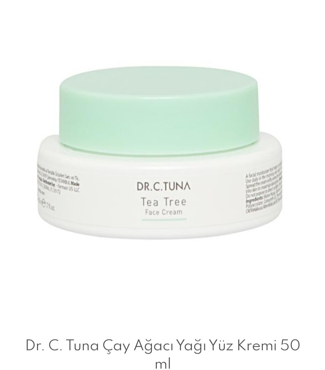 Dr. C. Tuna Çay Ağacı Yağı Yüz Kremi 50 ml